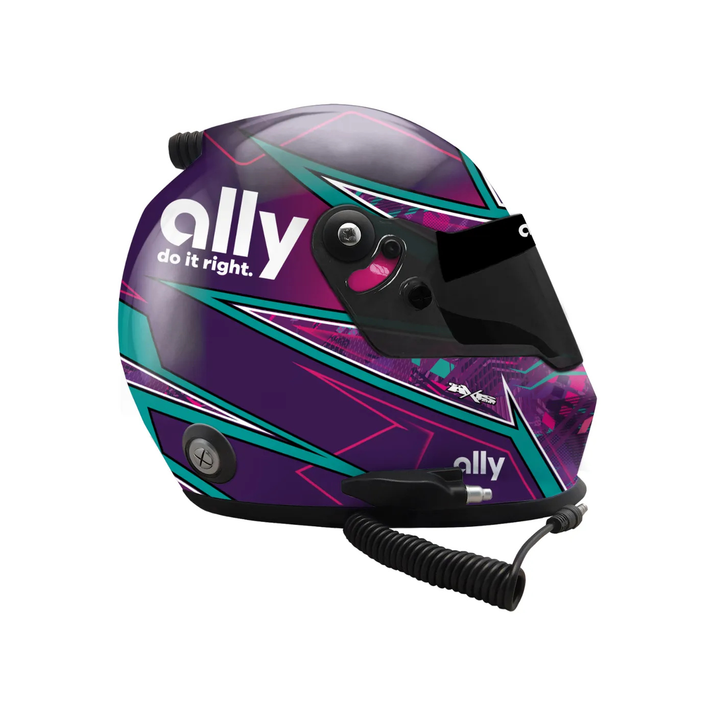 Hendrick Motorsports Alex Bowman #48 Ally 1/4 Micro Scale Helmet