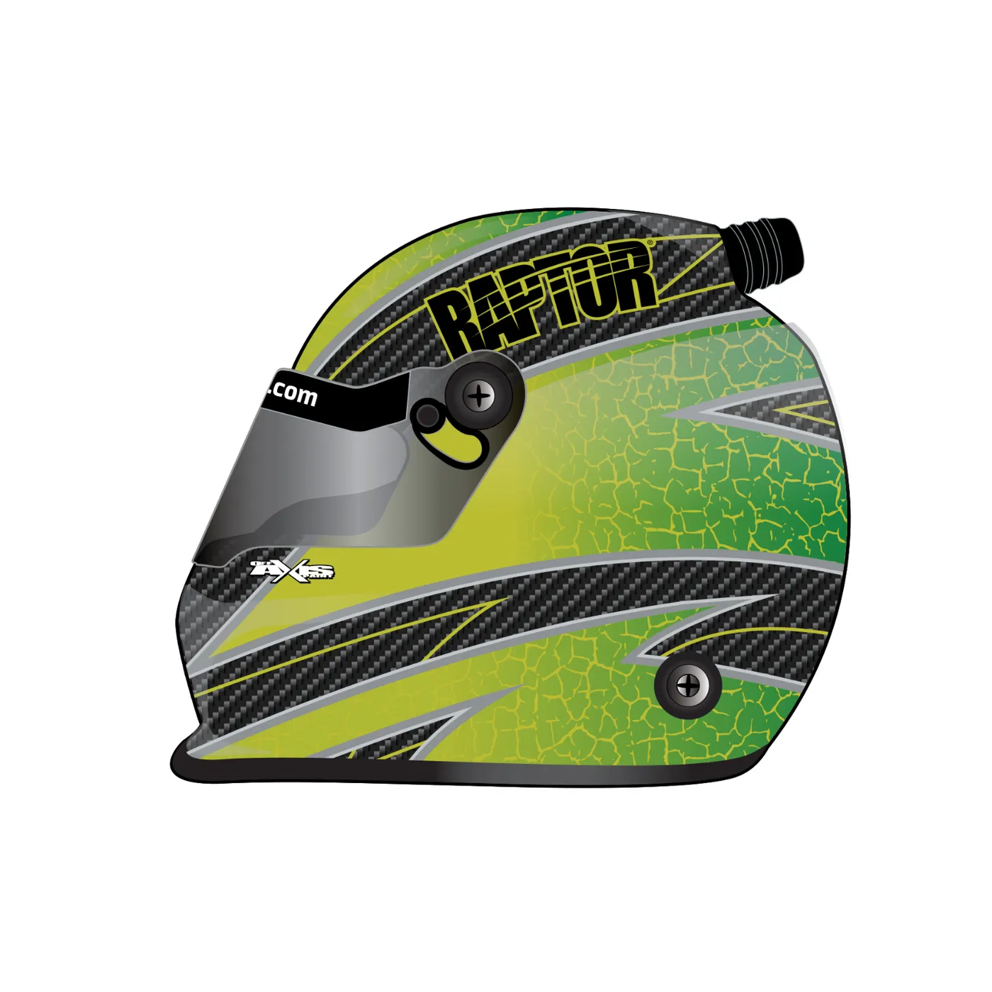 Hendrick Motorsports William Byron #24 RAPTOR 1:2 Scale Miniature Replica Helmet