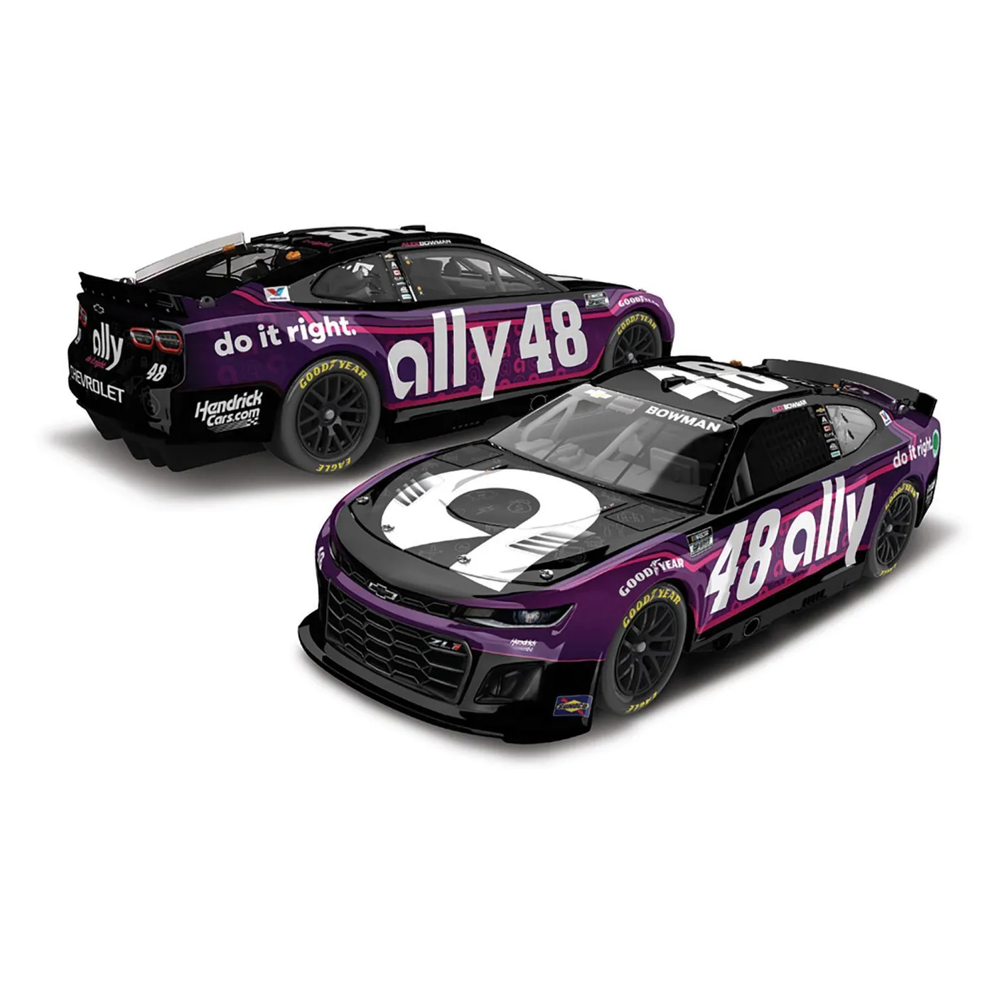 Hendrick Motorsports Alex Bowman #48 2025 Ally 1:24 ELITE Die-Cast