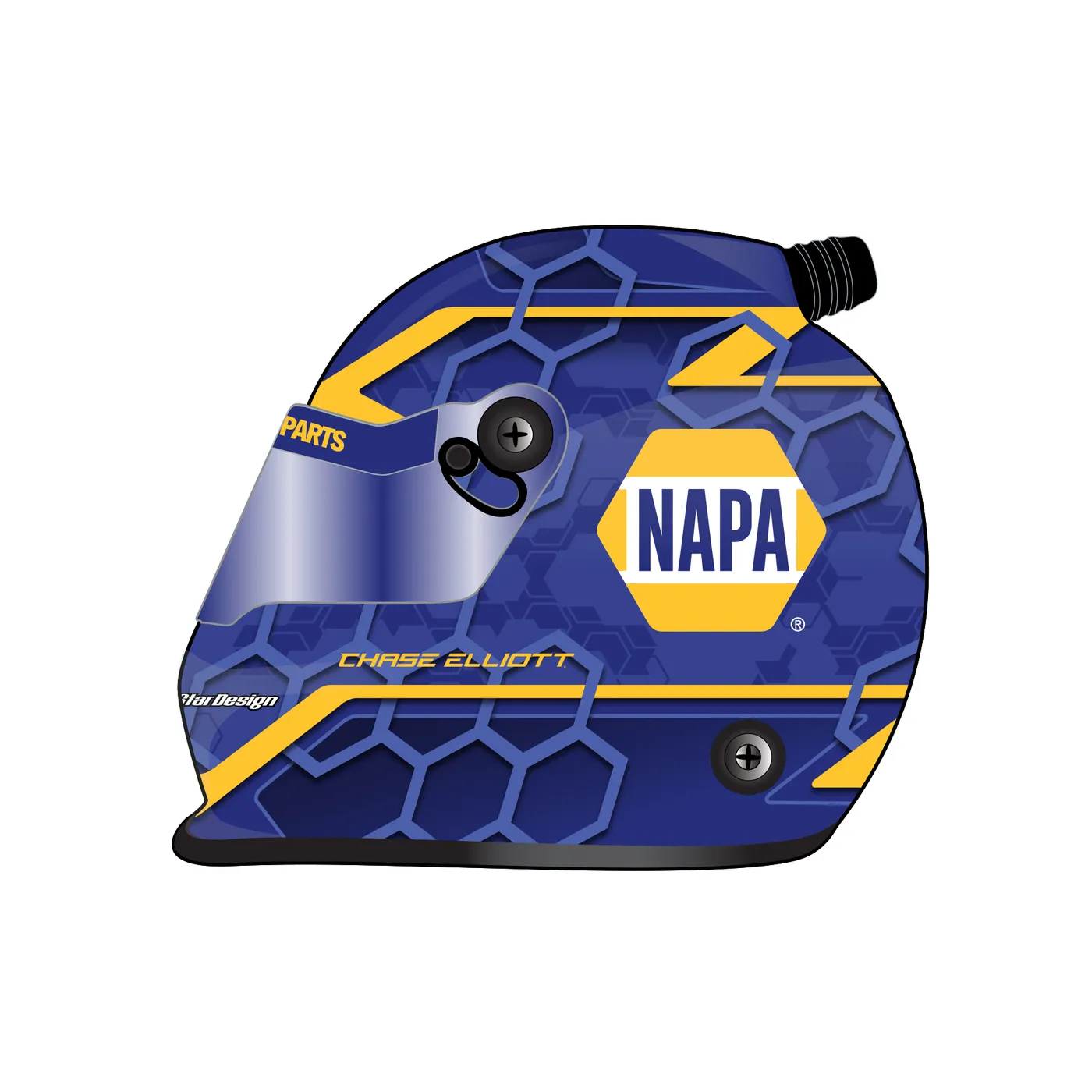 Hendrick Motorsports Chase Elliott #9 NAPA 1:4 Micro Replica Helmet