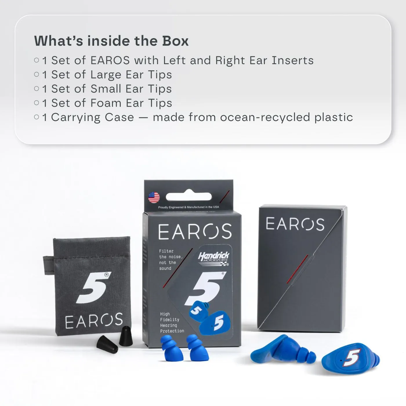 Hendrick Motorsports #5 Limited Edition EAROS SPORT Hearing Protection