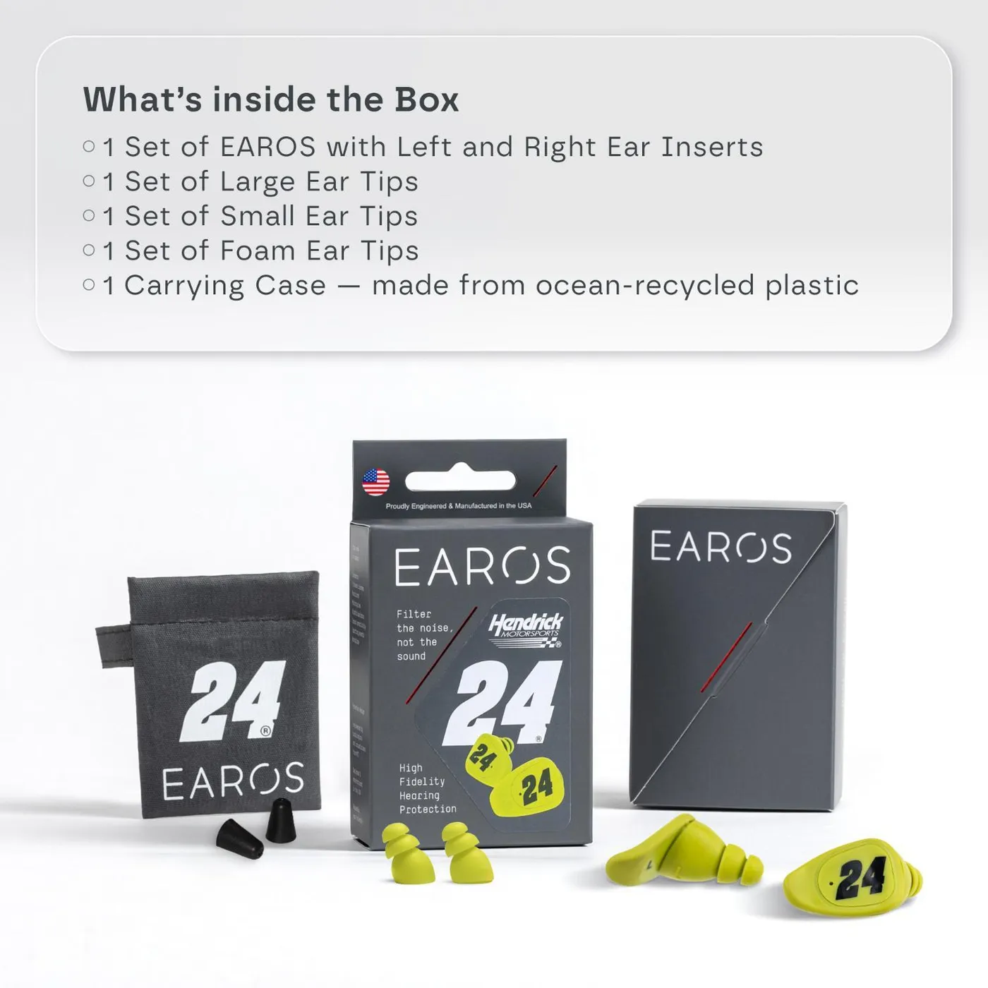 Hendrick Motorsports #24 Limited Edition EAROS SPORT Hearing Protection