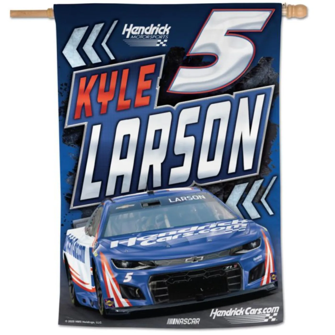 Hendrick Motorsports Kyle Larson #5 HendrickCars.com Vertical Flag