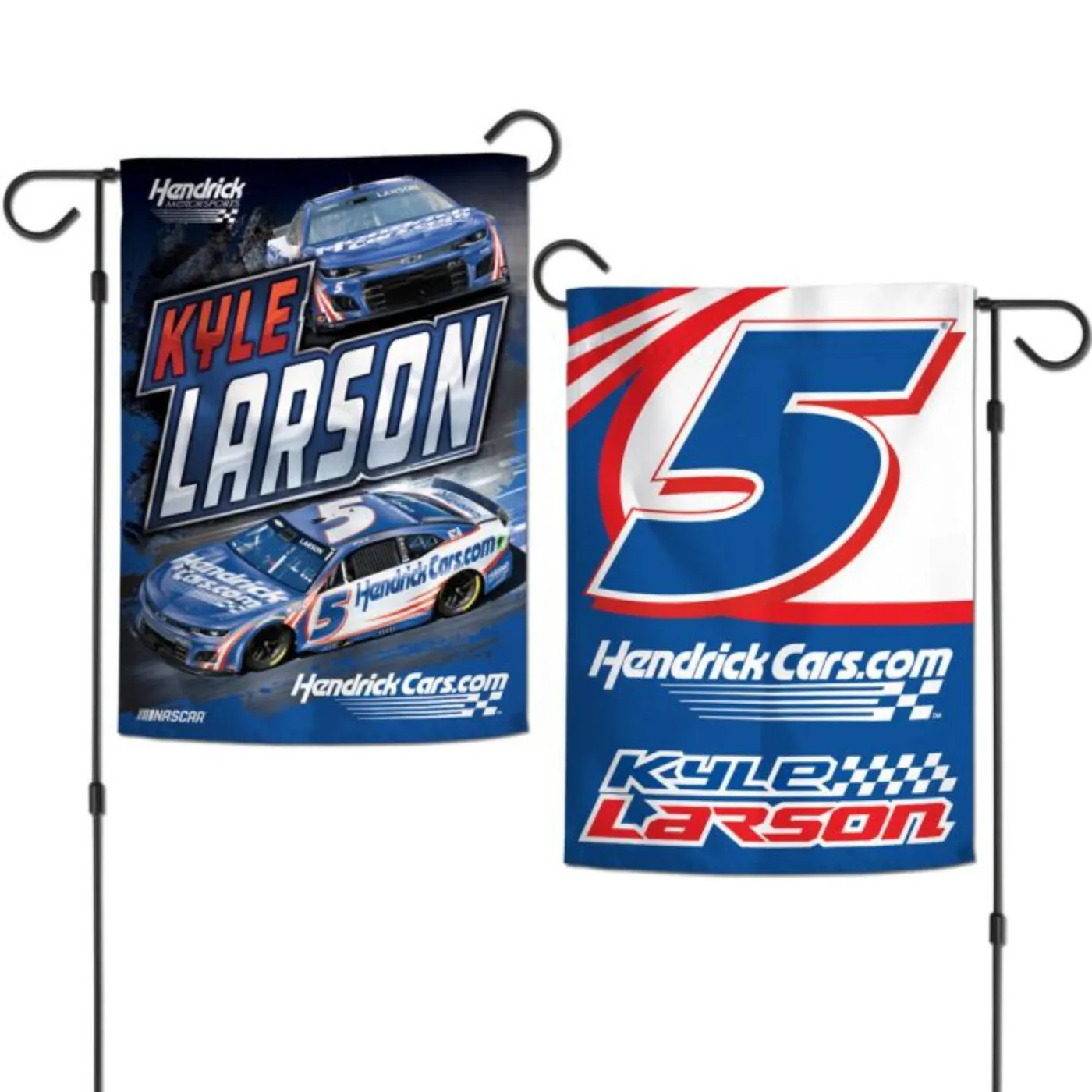 Hendrick Motorsports Kyle Larson #5 HendrickCars.com 2-Sided Garden Flag