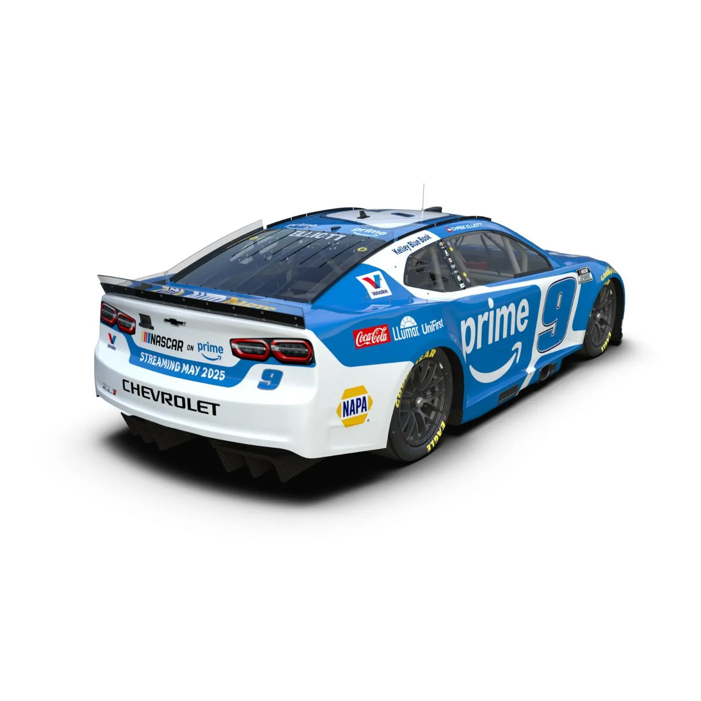 Hendrick Motorsports Chase Elliott #9 2025 Amazon Prime 1:24 ELITE Die-Cast