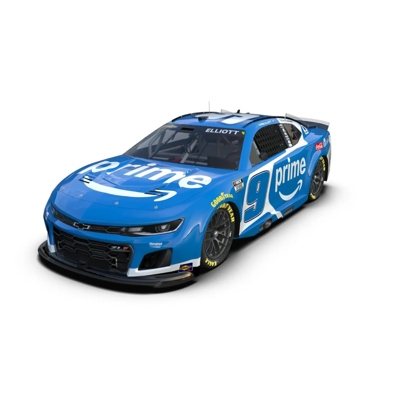 Hendrick Motorsports Chase Elliott #9 2025 Amazon Prime 1:24 ELITE Die-Cast
