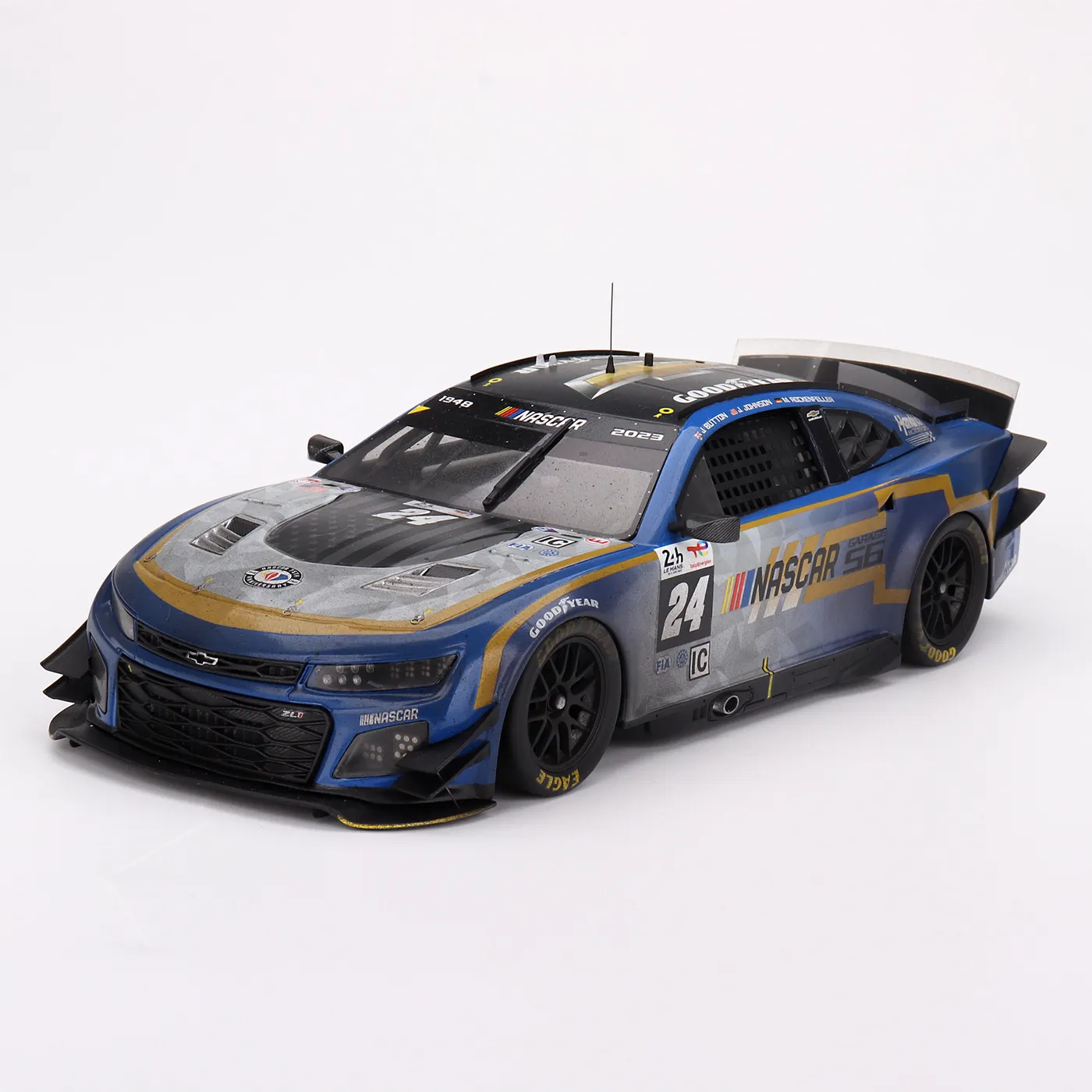 1/18 Scale Garage 56 Hendrick Motorsports #24 Chevrolet Camaro ZL1 Raced Version  24 Hours of Le Mans  2023