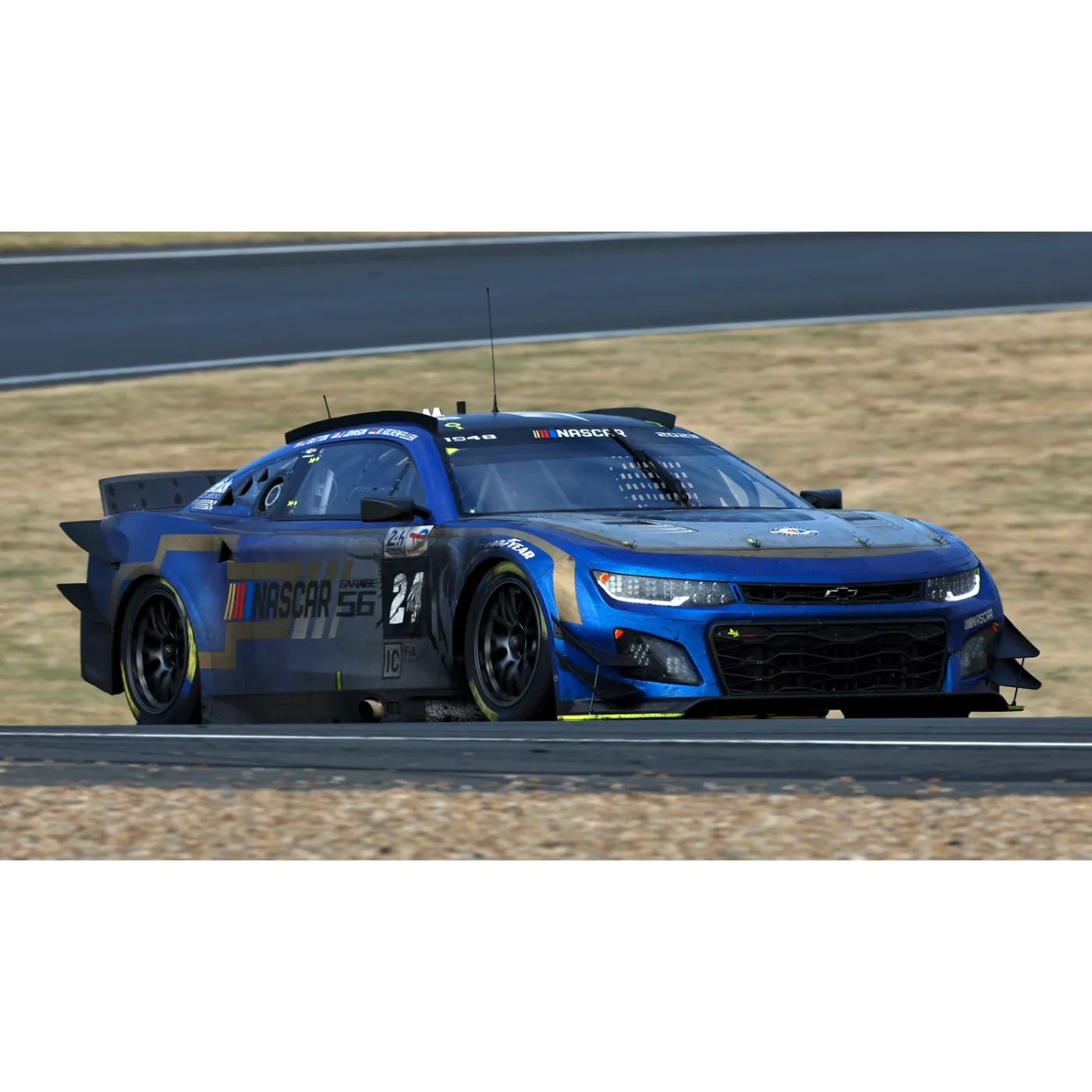 1/43 Scale Garage 56 Hendrick Motorsports #24 Chevrolet Camaro ZL1 Raced Version  24 Hours of Le Mans  2023
