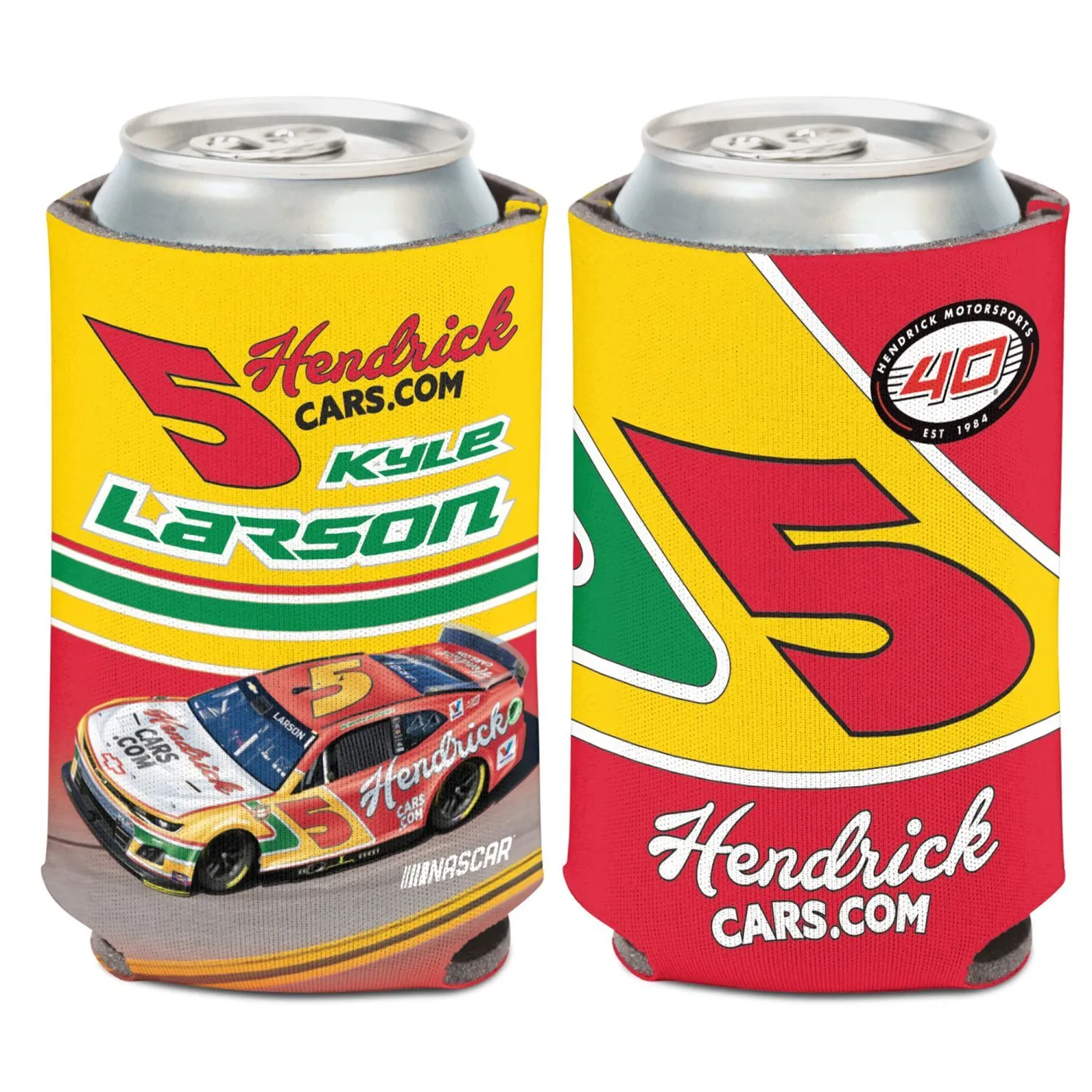 Hendrick Motorsports Kyle Larson #5 2024 HendrickCars.com Darlington Throwback 12oz. Can Cooler