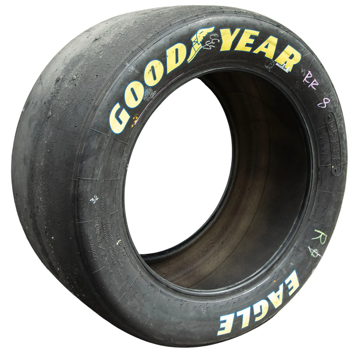 Hendrick Motorsports Race Used 2024 Chase Elliott #9 RR Victory Lane Tire - Texas Win