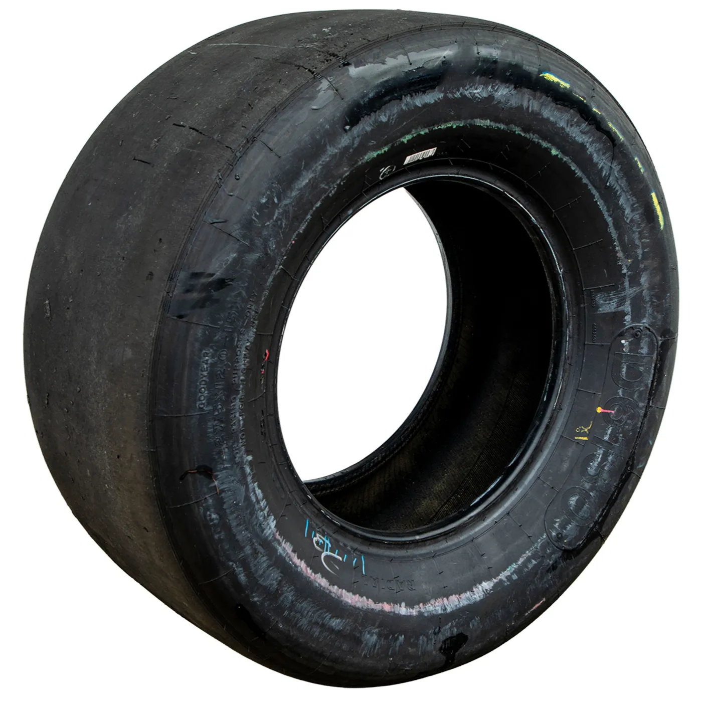 Hendrick Motorsports Race Used 2024 Chase Elliott #17 RF Victory Lane Tire - Charlotte Xfinity Win
