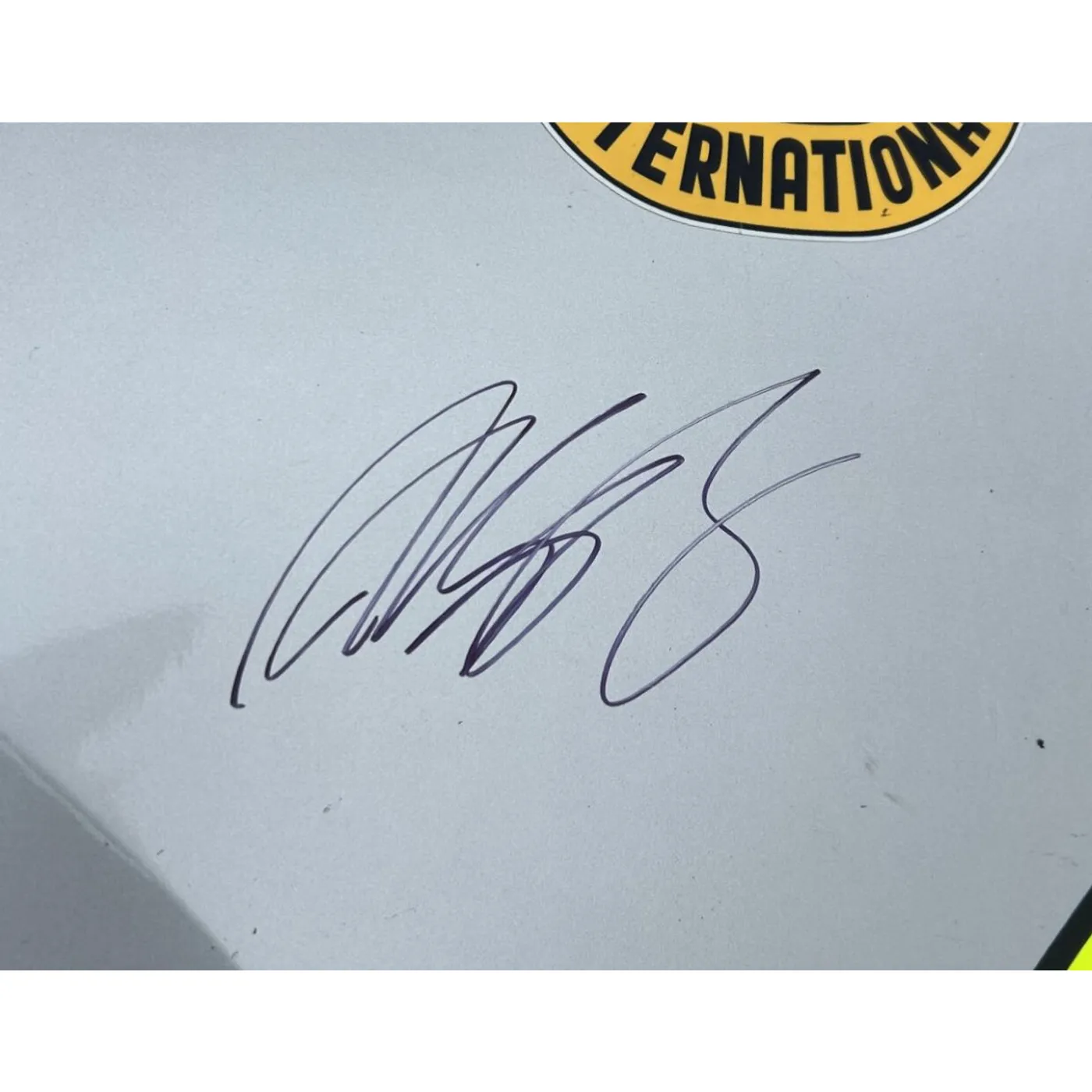 Hendrick Motorsports AUTOGRAPHED Race Used 2024 Alex Bowman #48 Ally Left Front Fender - Darlington 1