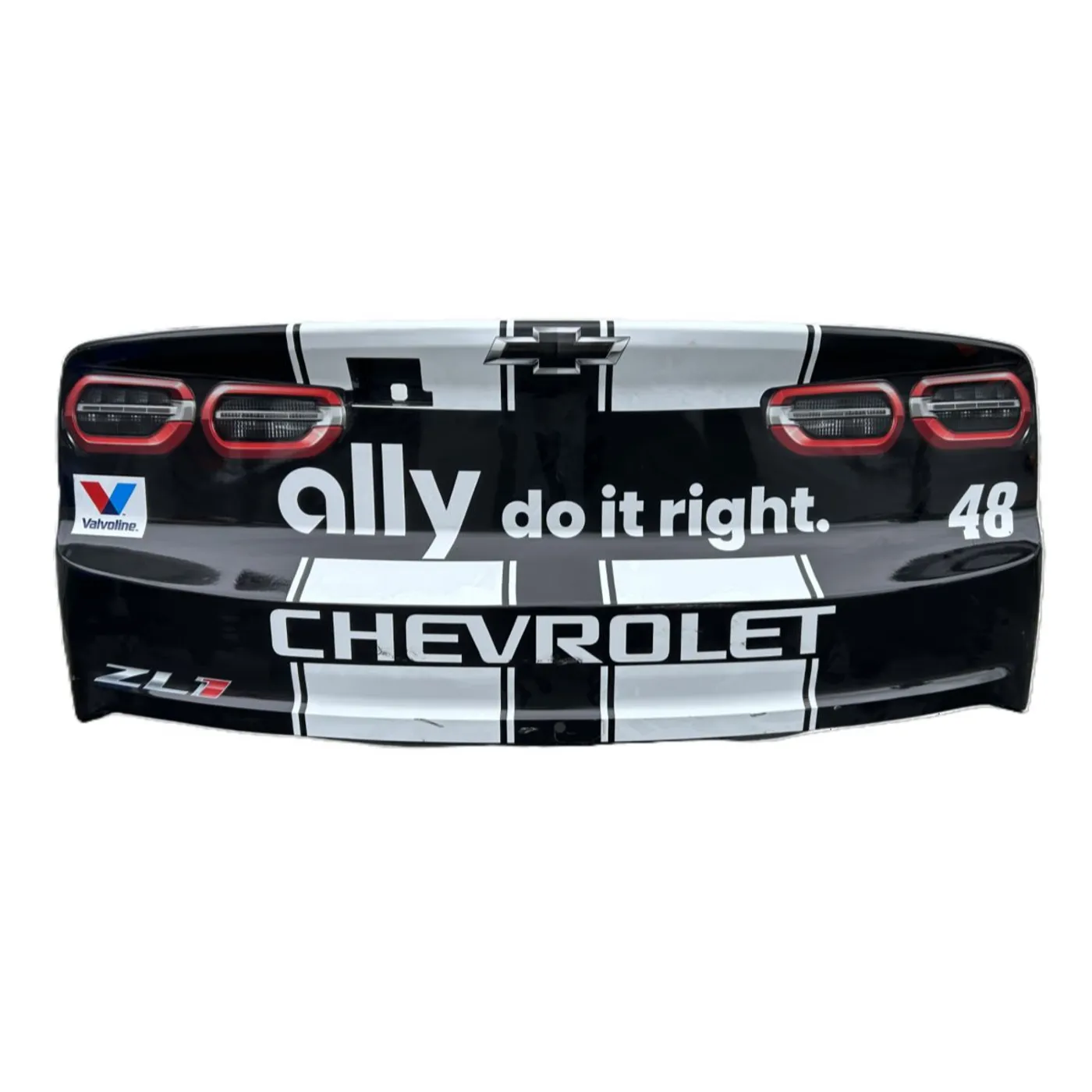 Hendrick Motorsports Race Used 2025 Alex Bowman #48 Ally Rear Bumper - Darlington 1