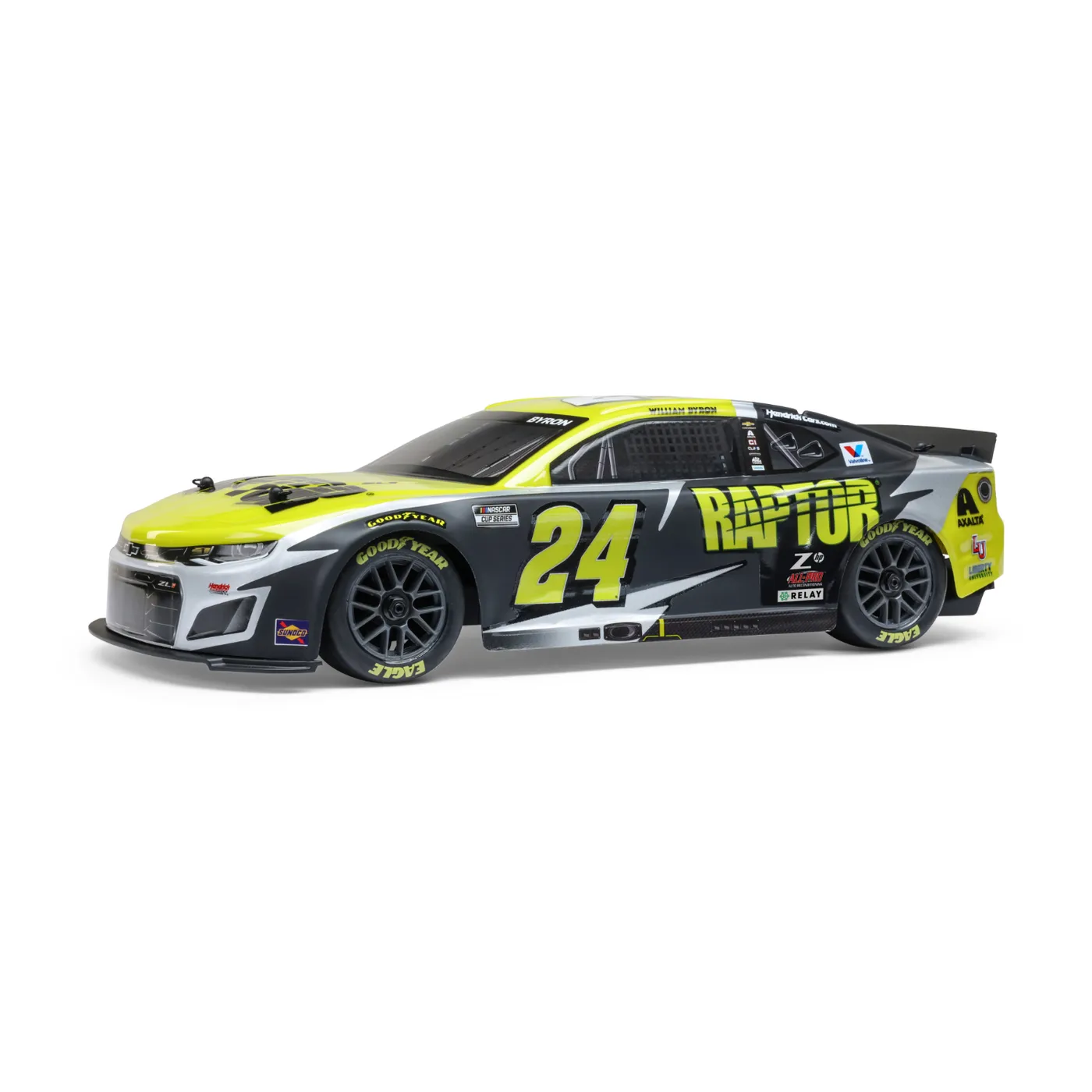 Hendrick Motorsports William Byron #24 2025 Raptor Chevrolet Camaro - Losi NASCAR RC Race Car Ready-to-Race - 1/12 Scale AWD Remote Control Car