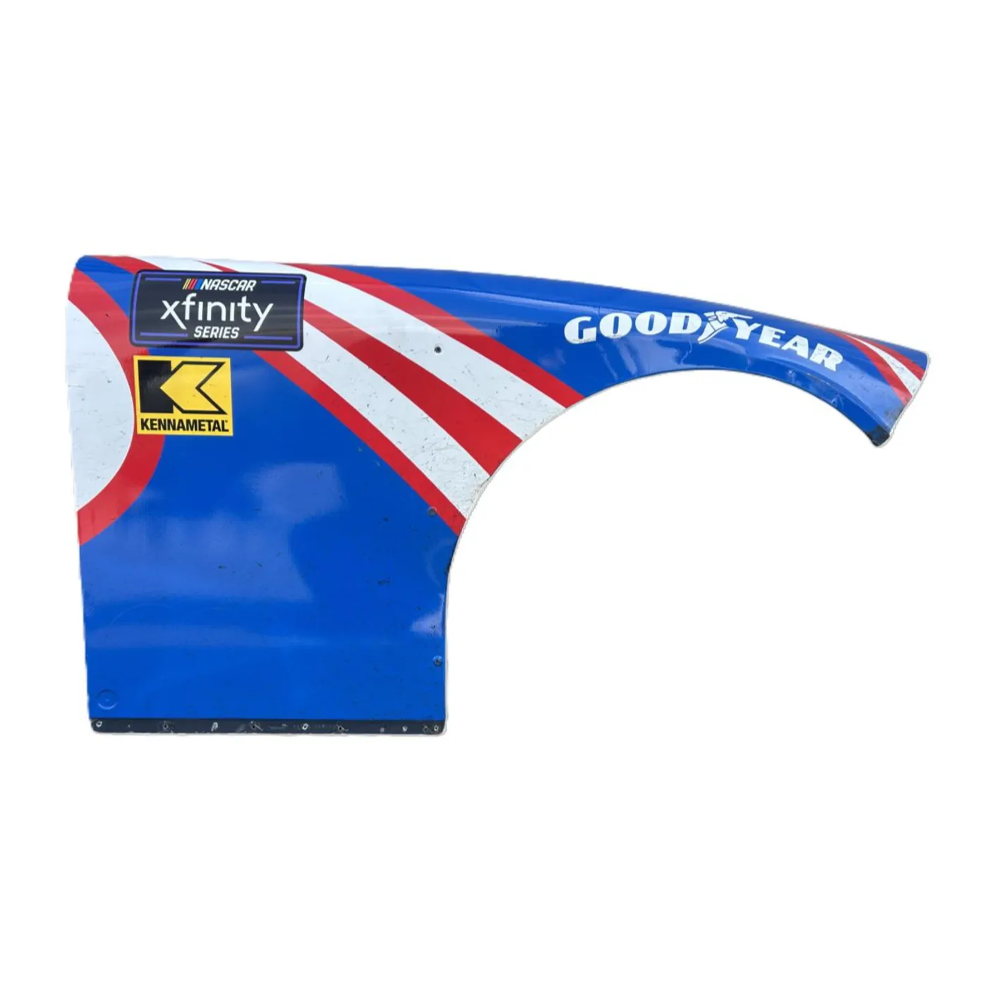 Hendrick Motorsports Race Used 2025 Chase Elliott #17 NXS HendrickCars.com Right Front Fender - Darlington 1