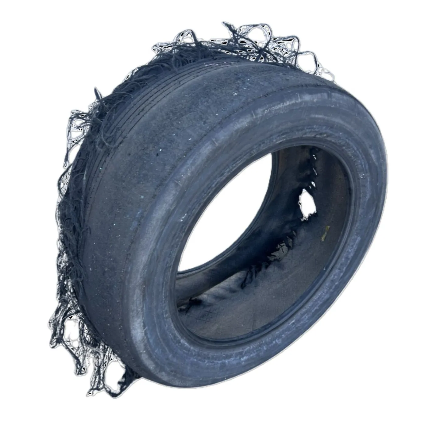 Hendrick Motorsports Race Used 2025 Kyle Larson #5 Victory Lane Tire - Miami Win