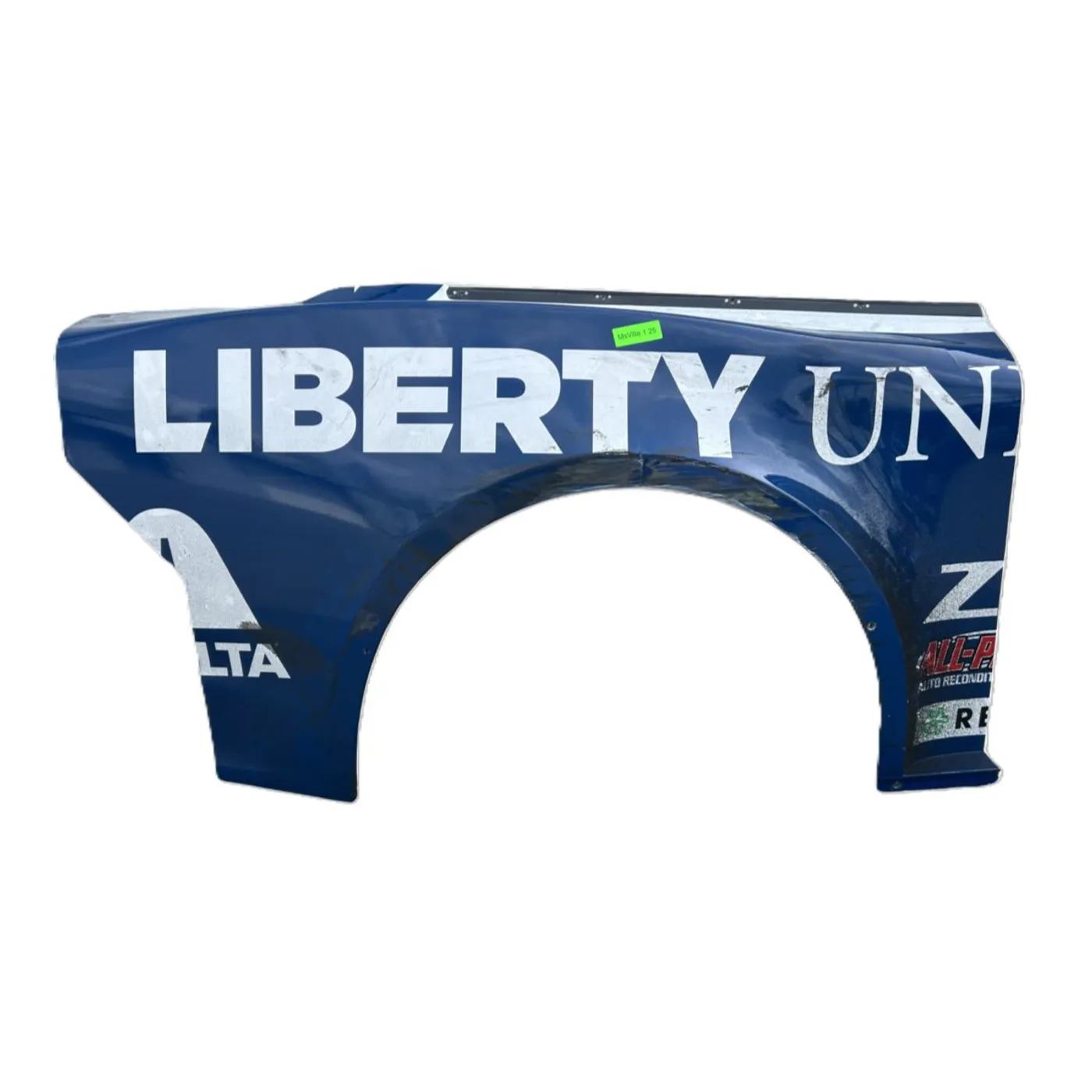 Hendrick Motorsports Race Used 2025 William Byron #24 Liberty Right Rear Quarter Panel - Martinsville 1