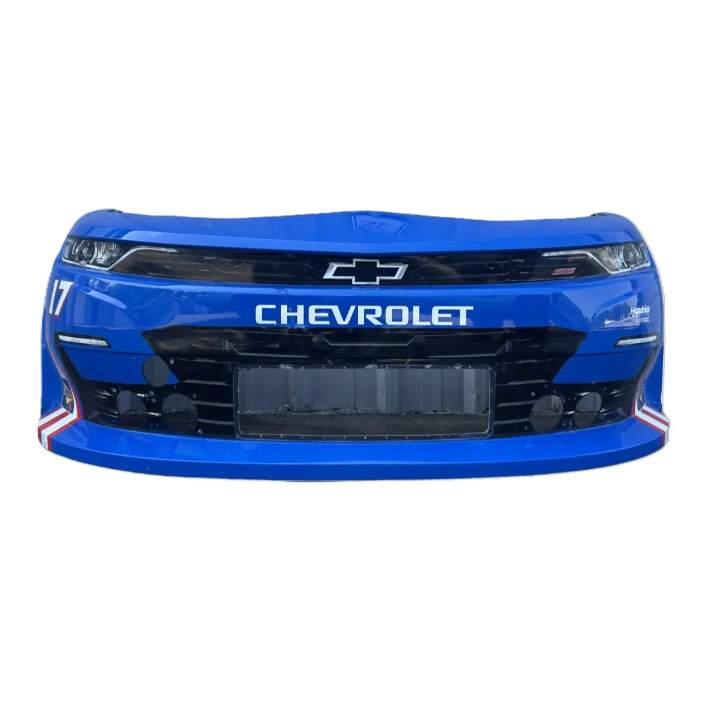 Hendrick Motorsports Race Used 2025 Kyle Larson #17 NXS HendrickCars.com Nose - Bristol 1 Win