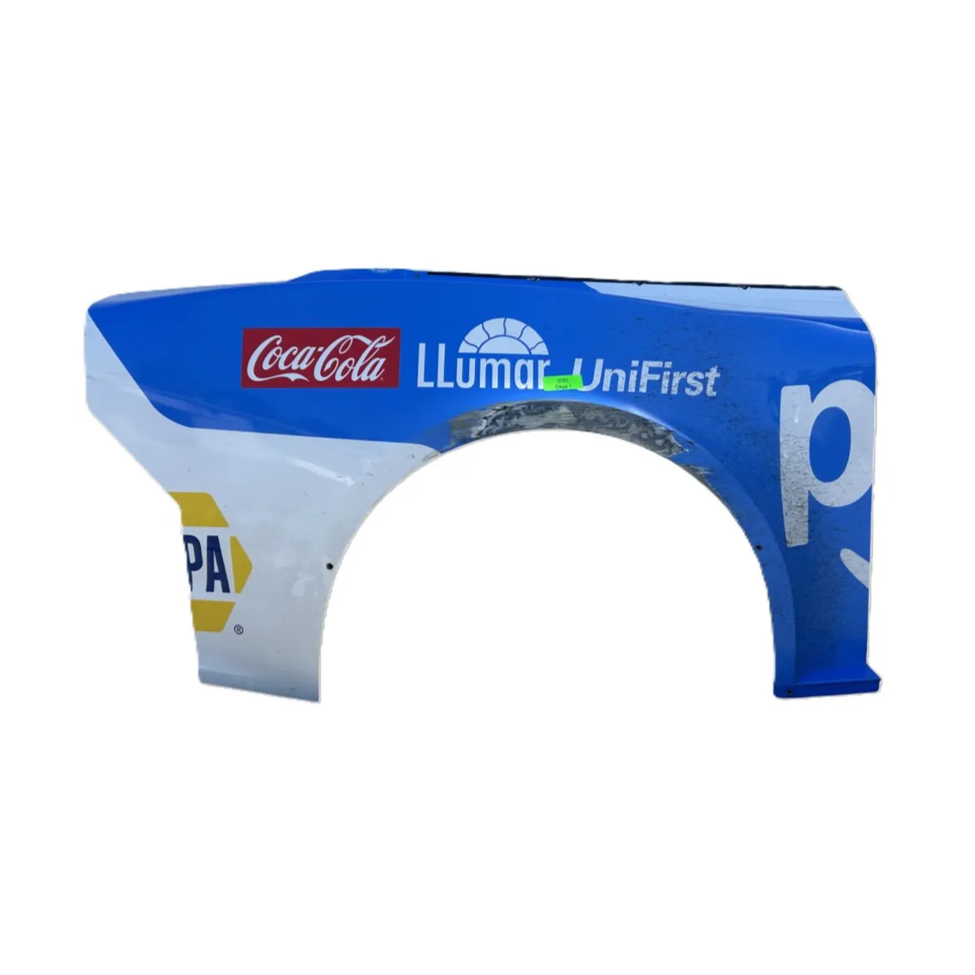 Hendrick Motorsports Race Used 2025 Chase Elliott #9 Prime Inaugural Race Right Rear Quarter Panel - Talladega 1