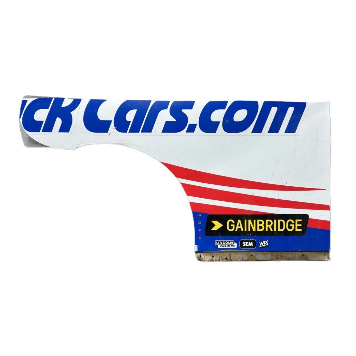 Hendrick Motorsports Race Used 2025 Kyle Larson #07 Spire NCTS HendrickCars.com Right Rear Partial Quarter Panel - Miami Win