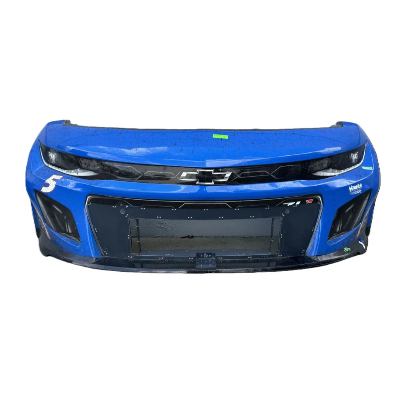 Hendrick Motorsports Race Used 2025 Kyle Larson #5 HendrickCars.com Nose - Kansas 1 Win, Pole Win, 10,000th Career Lap Led Milestone