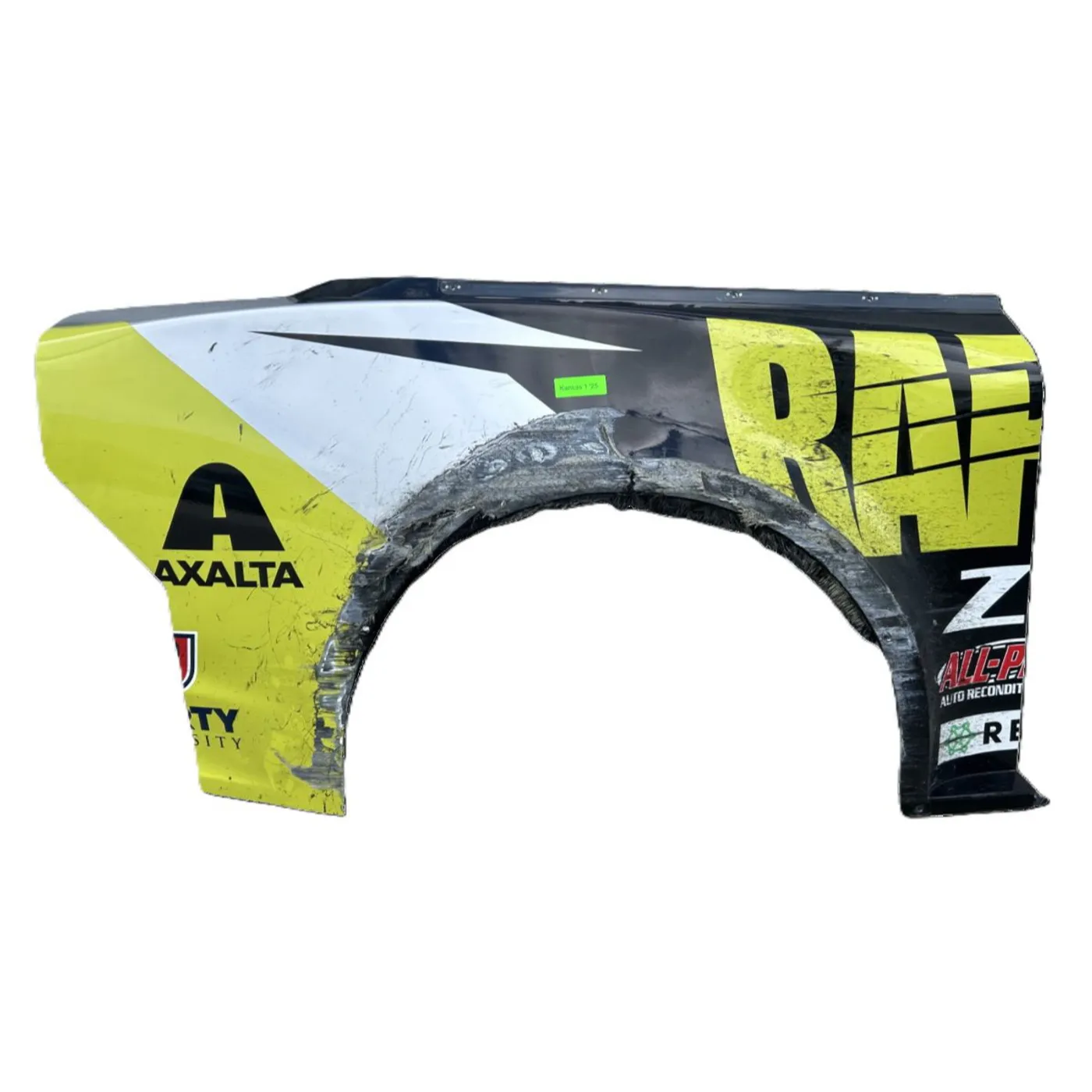 Hendrick Motorsports Race Used 2025 William Byron #24 Raptor Right Rear Quarter Panel - Kansas 1