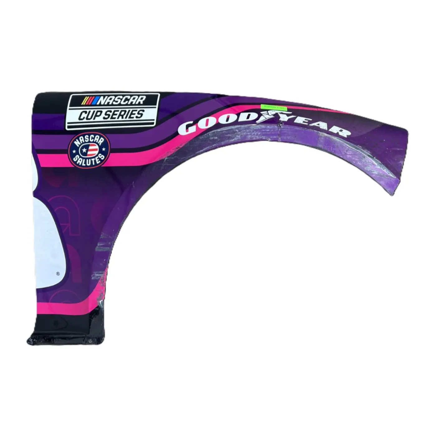Hendrick Motorsports Race Used 2025 Alex Bowman #48 Ally Right Front Fender - Kansas 1