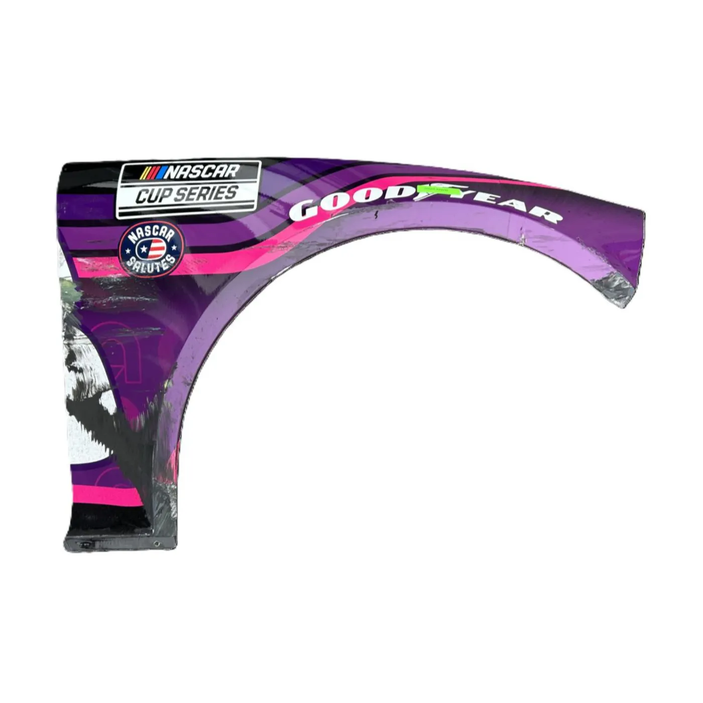 Hendrick Motorsports Race Used 2025 Alex Bowman #48 Ally Right Front Fender - North Wilkesboro