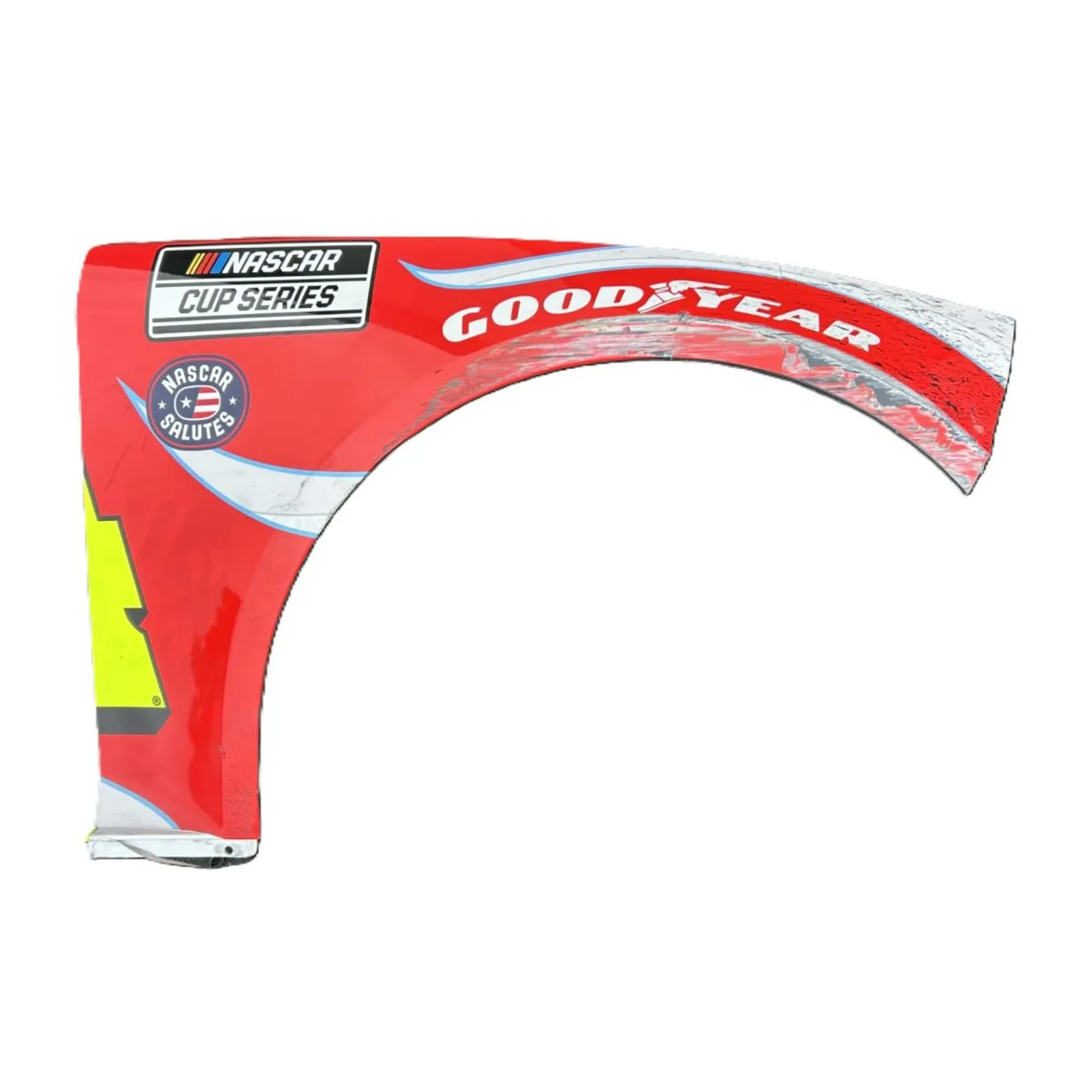 Hendrick Motorsports Race Used 2025 William Byron #24 Axalta Right Front Fender - Charlotte 1