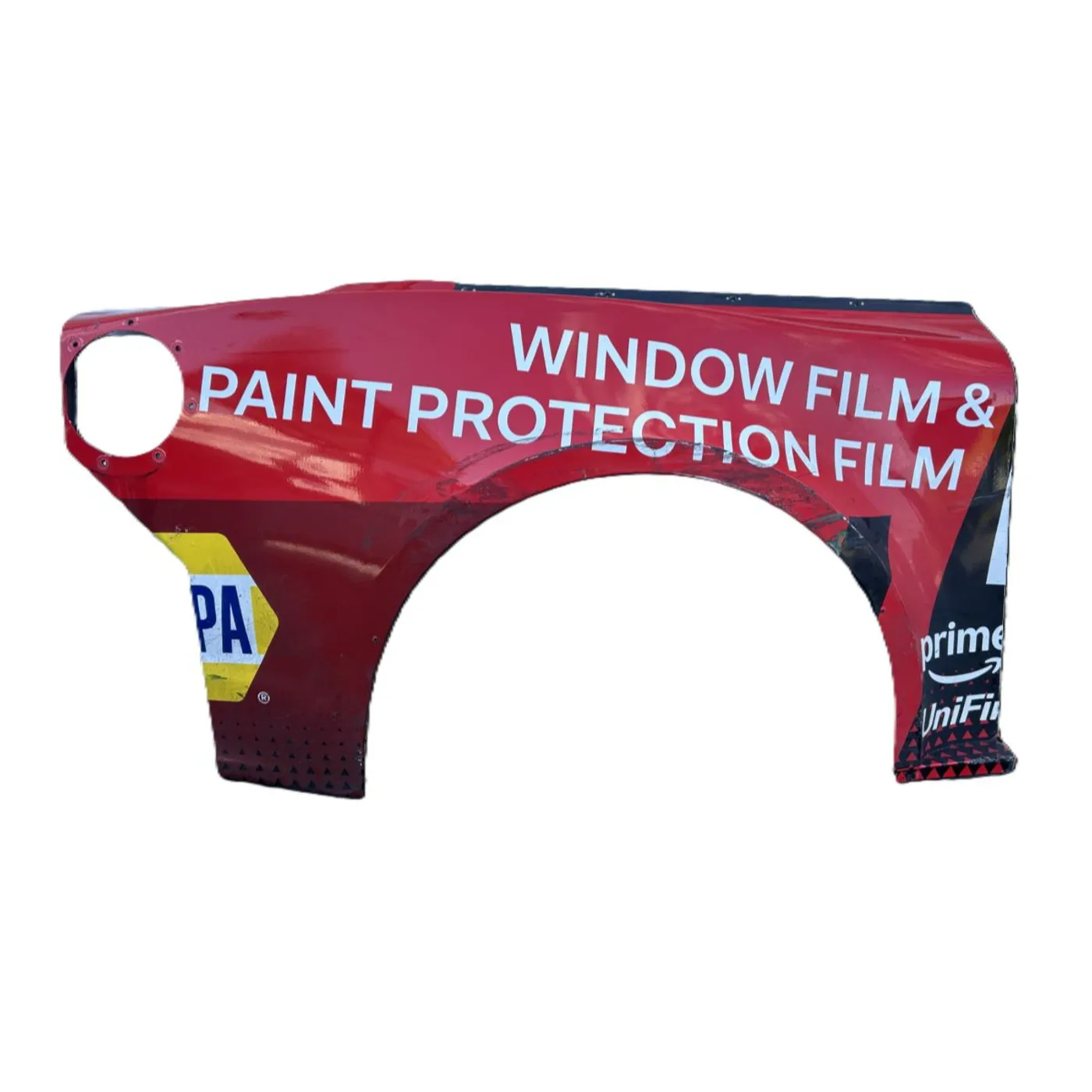 Hendrick Motorsports Race Used 2025 Chase Elliott #9 Llumar Right Rear Quarter Panel - Inaugural Mexico City