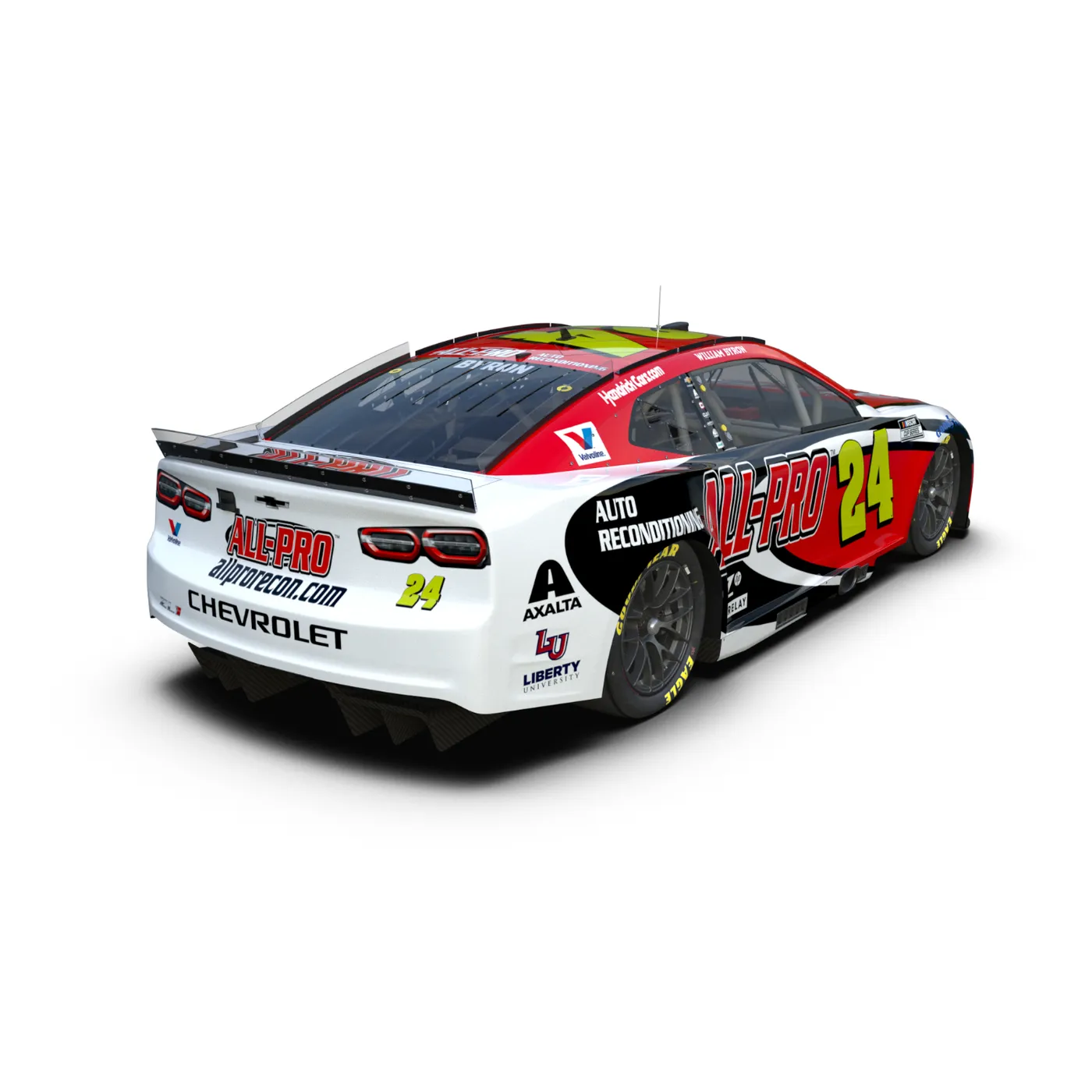 Hendrick Motorsports William Byron #24 2025 All-Pro 1:24 HO Die-Cast