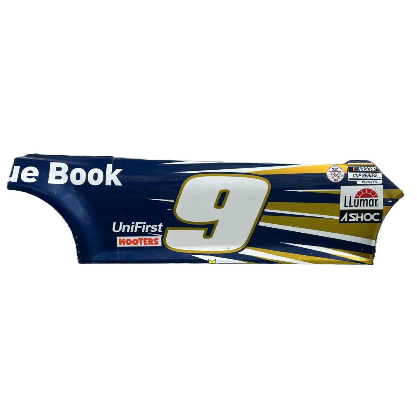 Hendrick Motorsports Race Used 2021 Chase Elliott #9 Kelley Blue Book Right Side Door - Texas 2