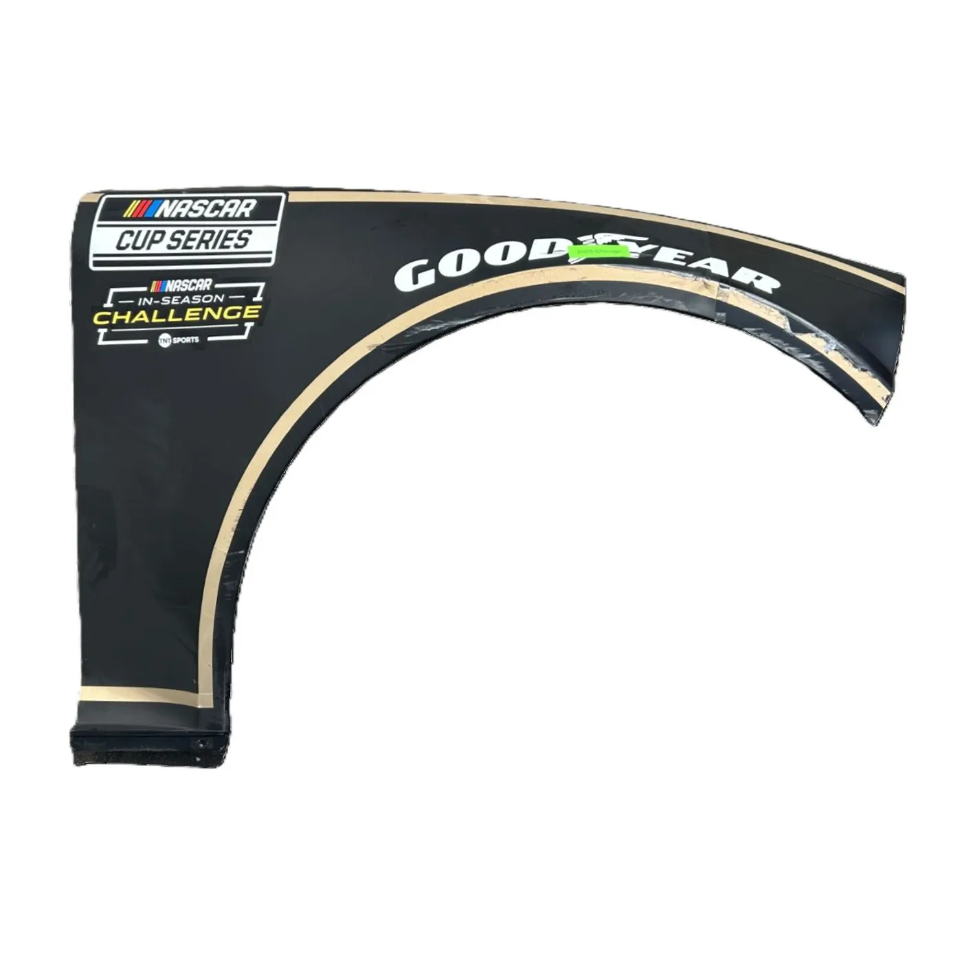 Hendrick Motorsports Race Used 2025 Chase Elliott #9 NAPA Auto Parts Gold Right Front Fender - Chicago