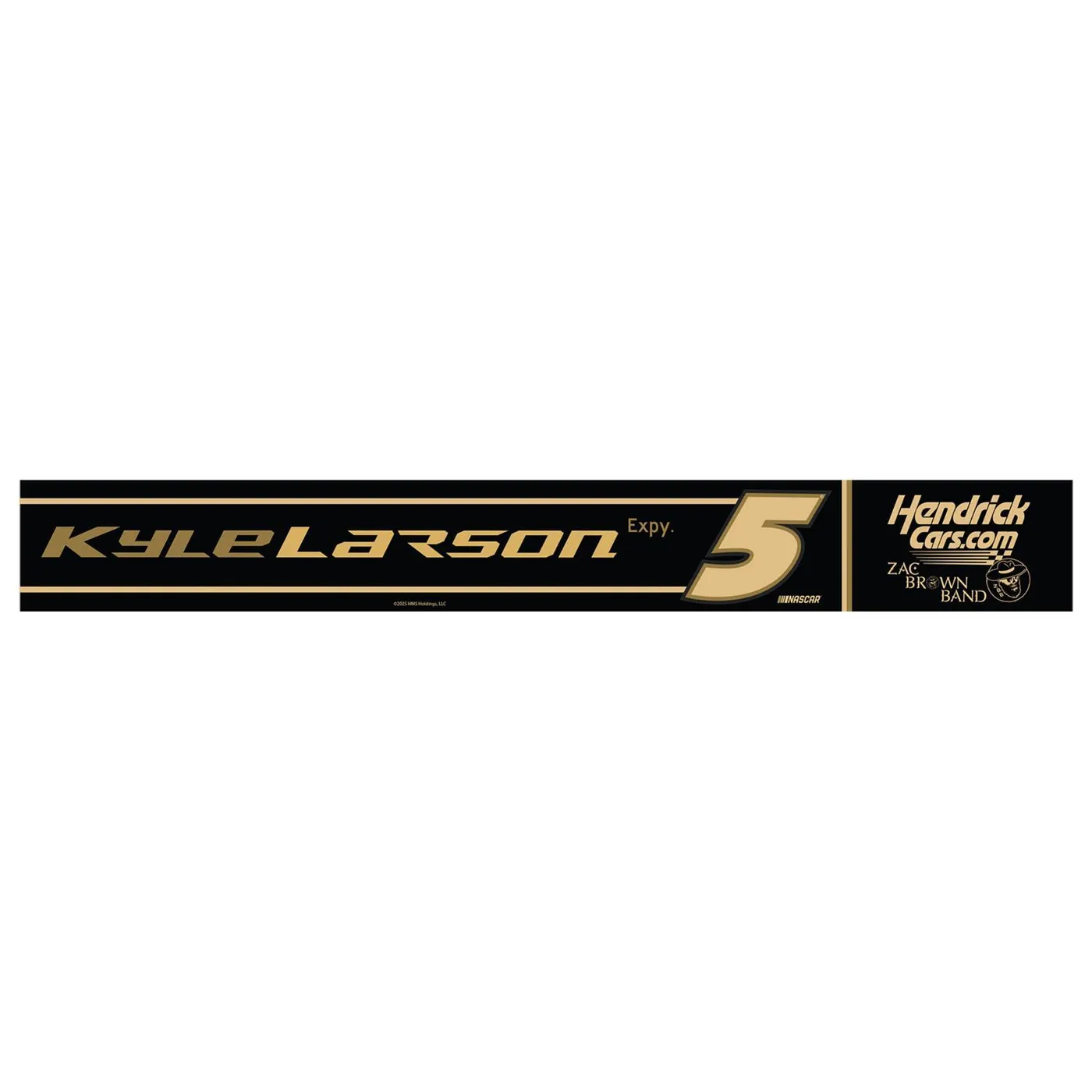 Hendrick Motorsports Kyle Larson #5 HendrickCars.com / Zac Brown Band Metal Street Sign