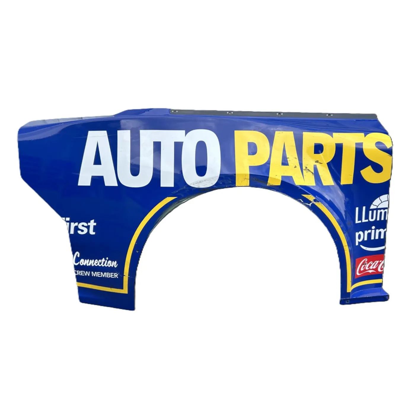 Hendrick Motorsports Race Used 2025 Chase Elliott #9 NAPA Auto Parts Right Rear Quarter Panel - Dover, Pole Start