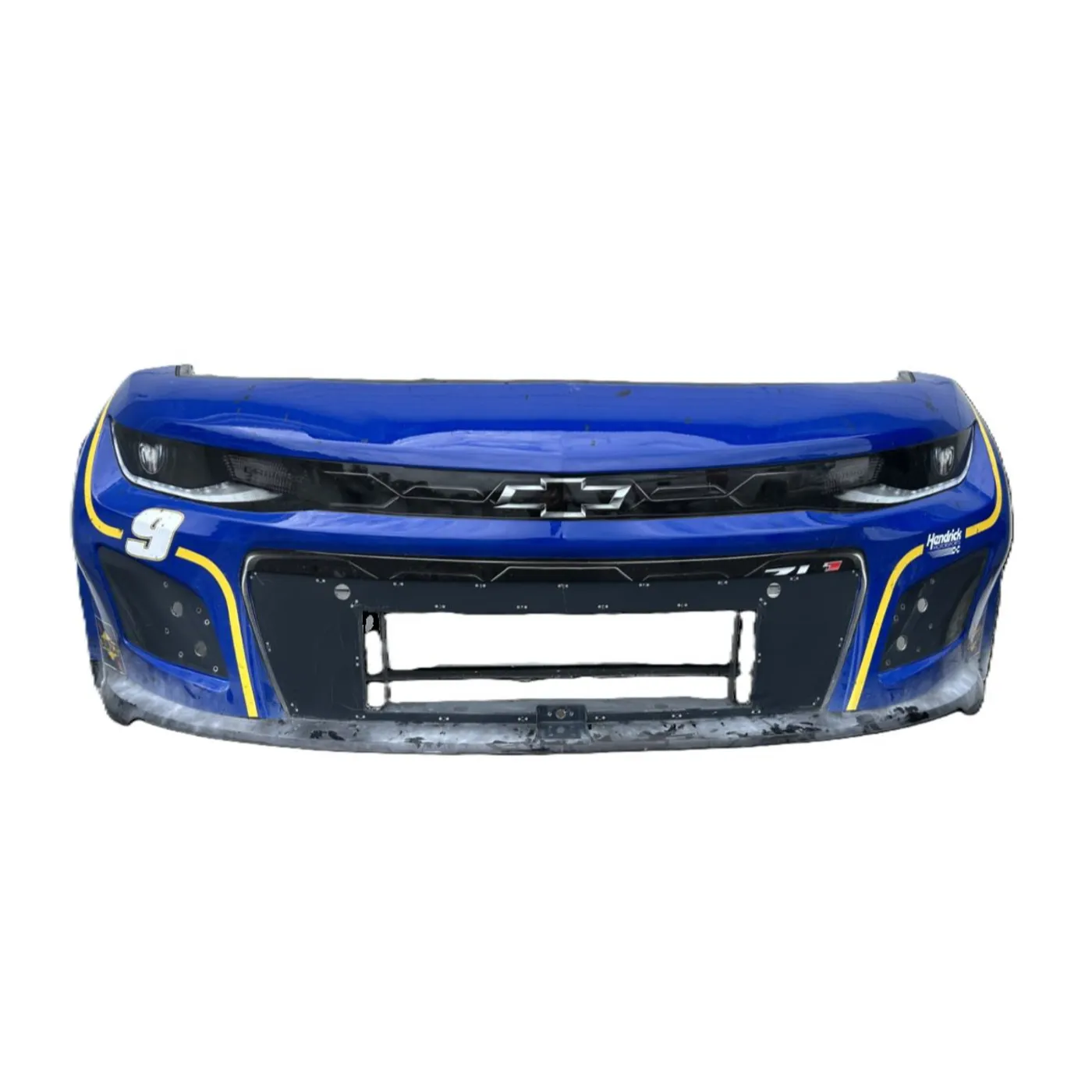 Hendrick Motorsports Race Used 2025 Chase Elliott #9 NAPA Auto Parts Nose - Dover, Pole Start