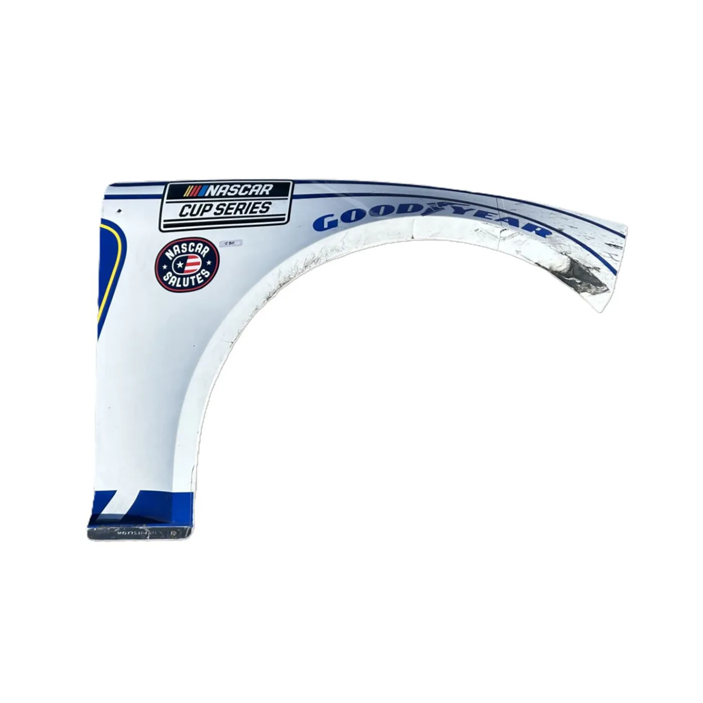 Hendrick Motorsports Race Used 2024 Chase Elliott #9 Nashville White Napa Right Front Fender