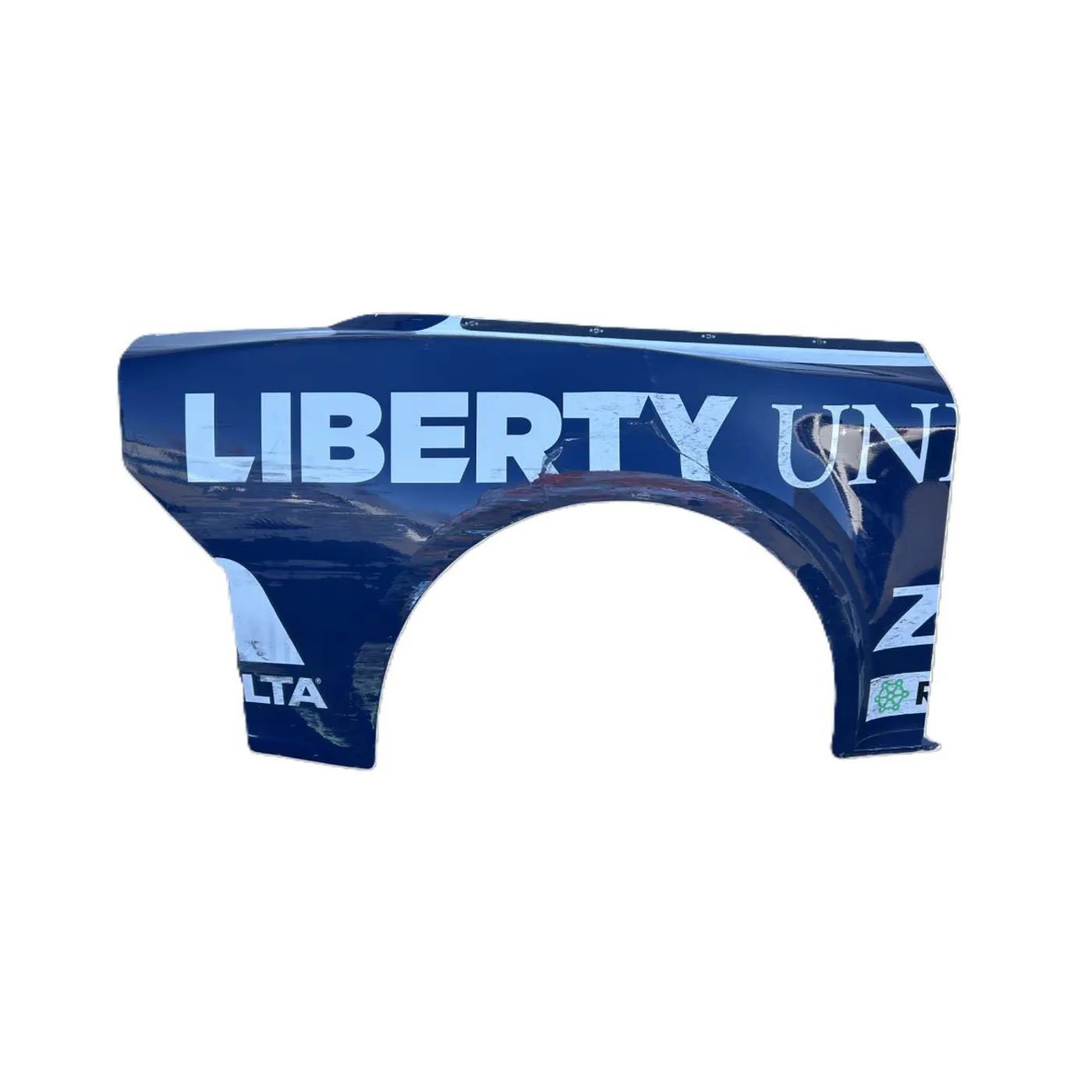 Hendrick Motorsports Race Used 2024 William Byron #24 Bristol 1 Liberty Right Rear Quarter Panel