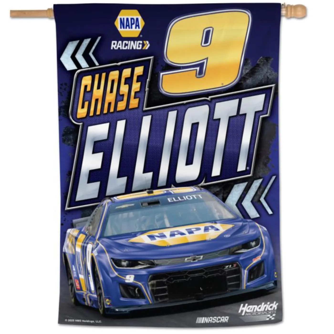 Hendrick Motorsports Chase Elliott #9 NAPA 28" x 40" Vertical Flag