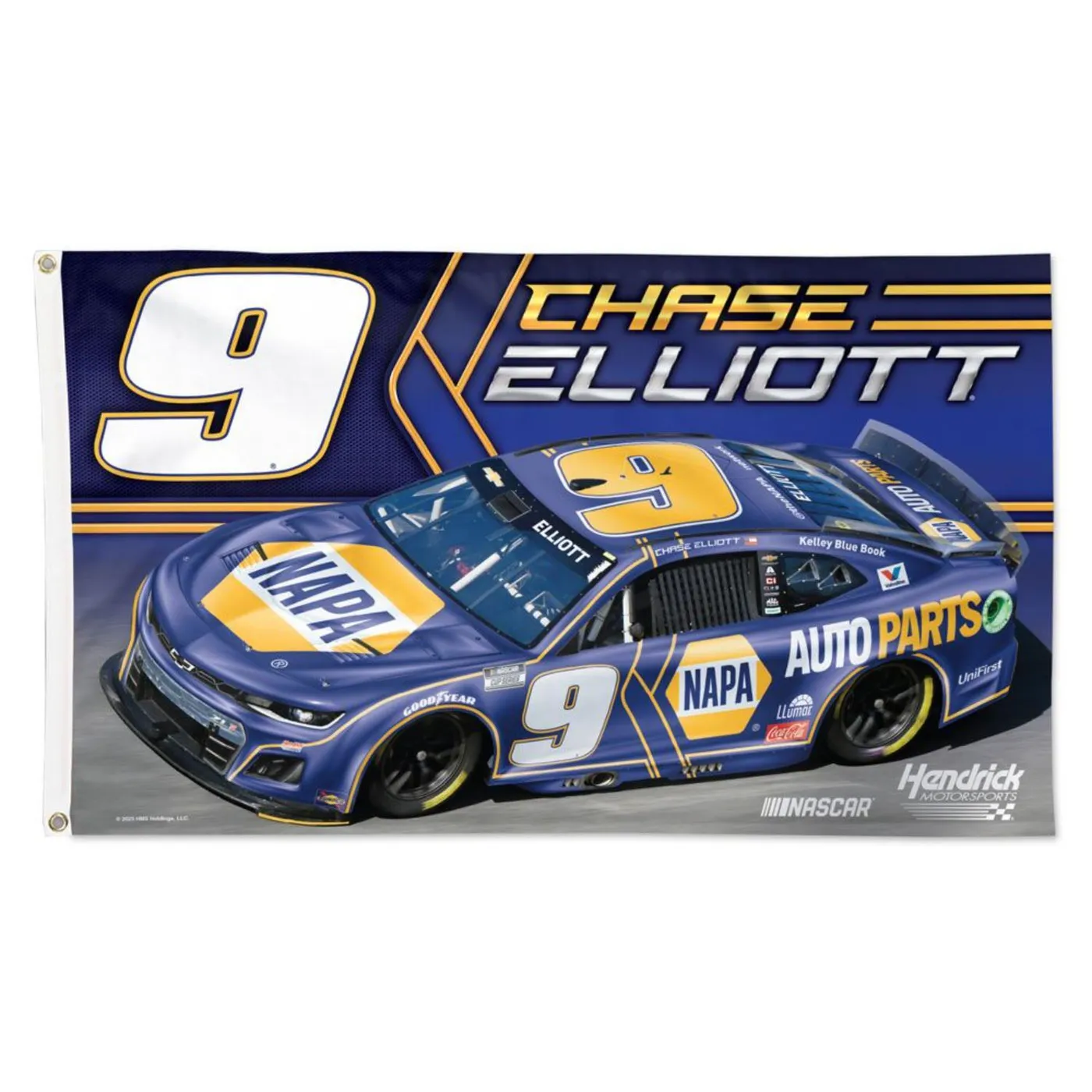 Hendrick Motorsports Chase Elliott #9 NAPA Deluxe 3' x 5' Flag