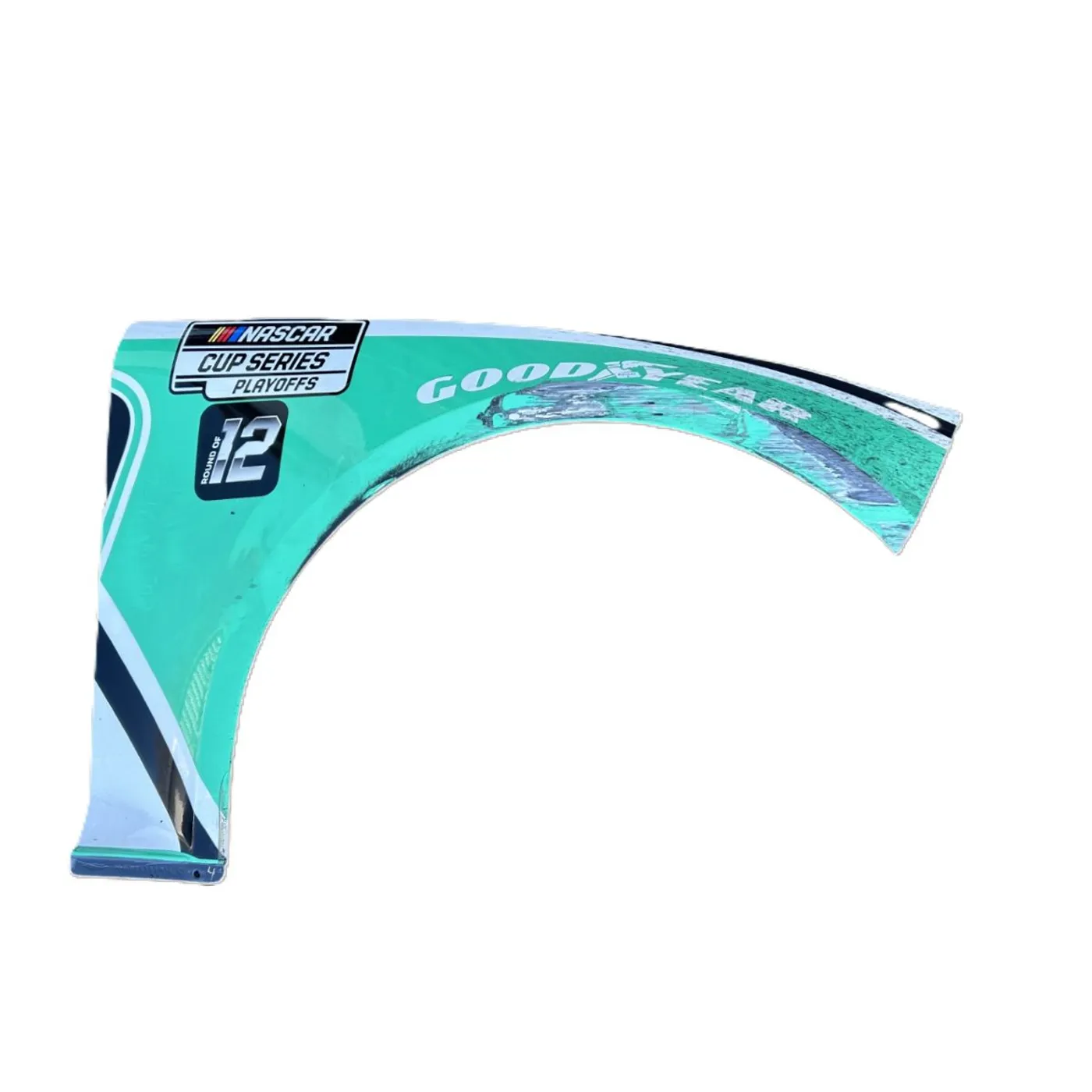 Hendrick Motorsports Race Used 2024 Chase Elliott #9 UniFirst Right Front Fender - Kansas 2