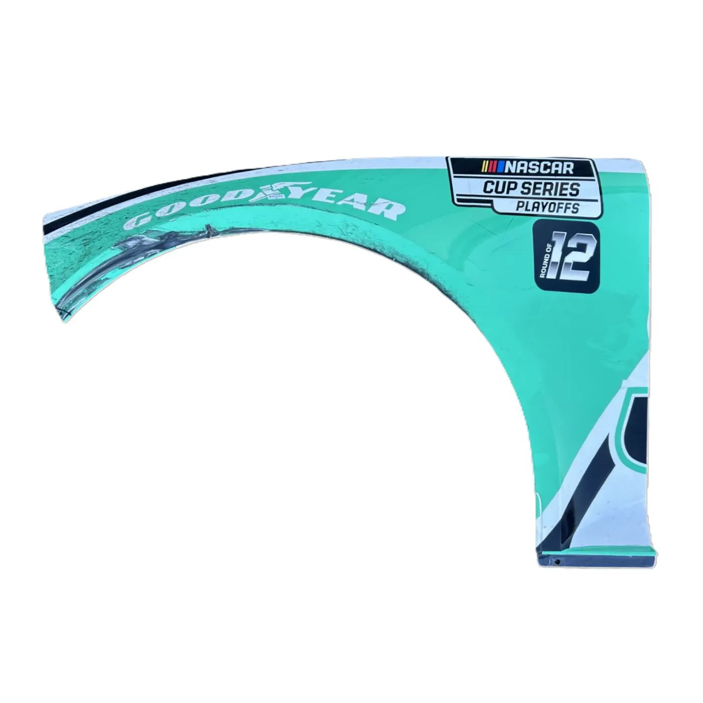 Hendrick Motorsports Race Used 2024 Chase Elliott #9 UniFirst Left Front Fender - Kansas 2