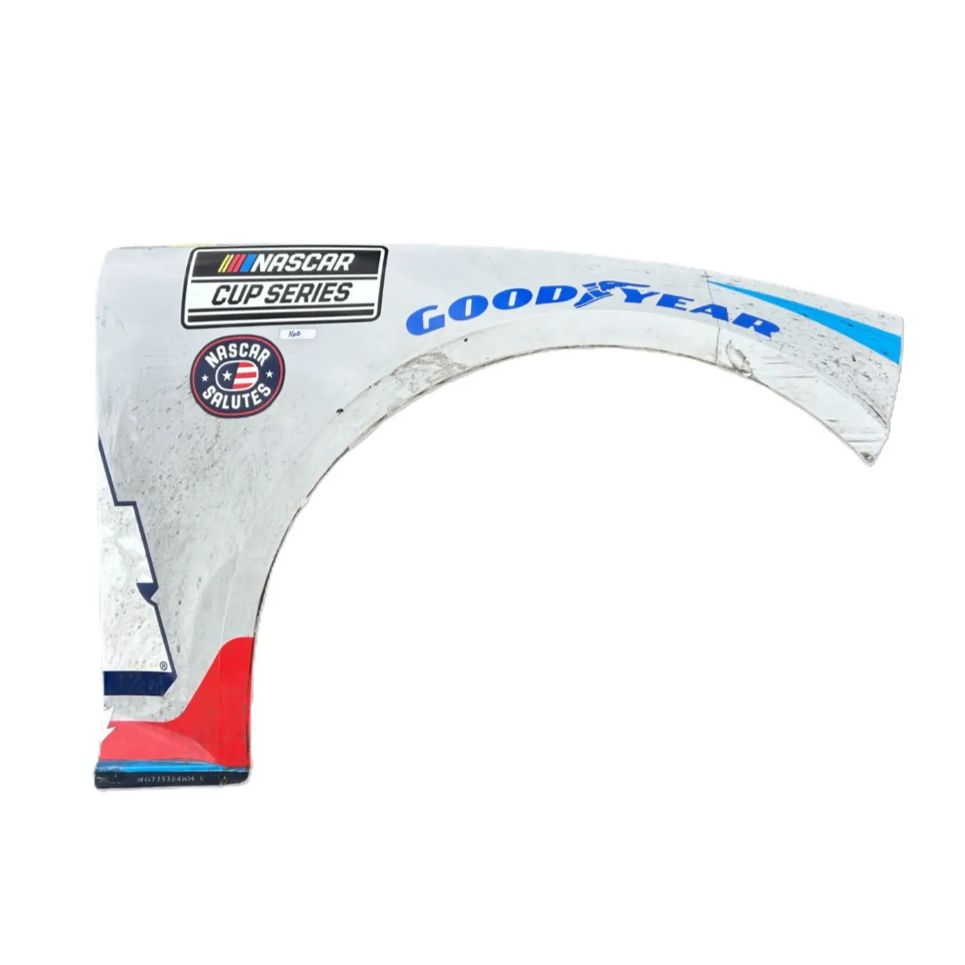 Hendrick Motorsports Race Used 2024 William Byron #24 Valvoline Right Front Fender - Loudon