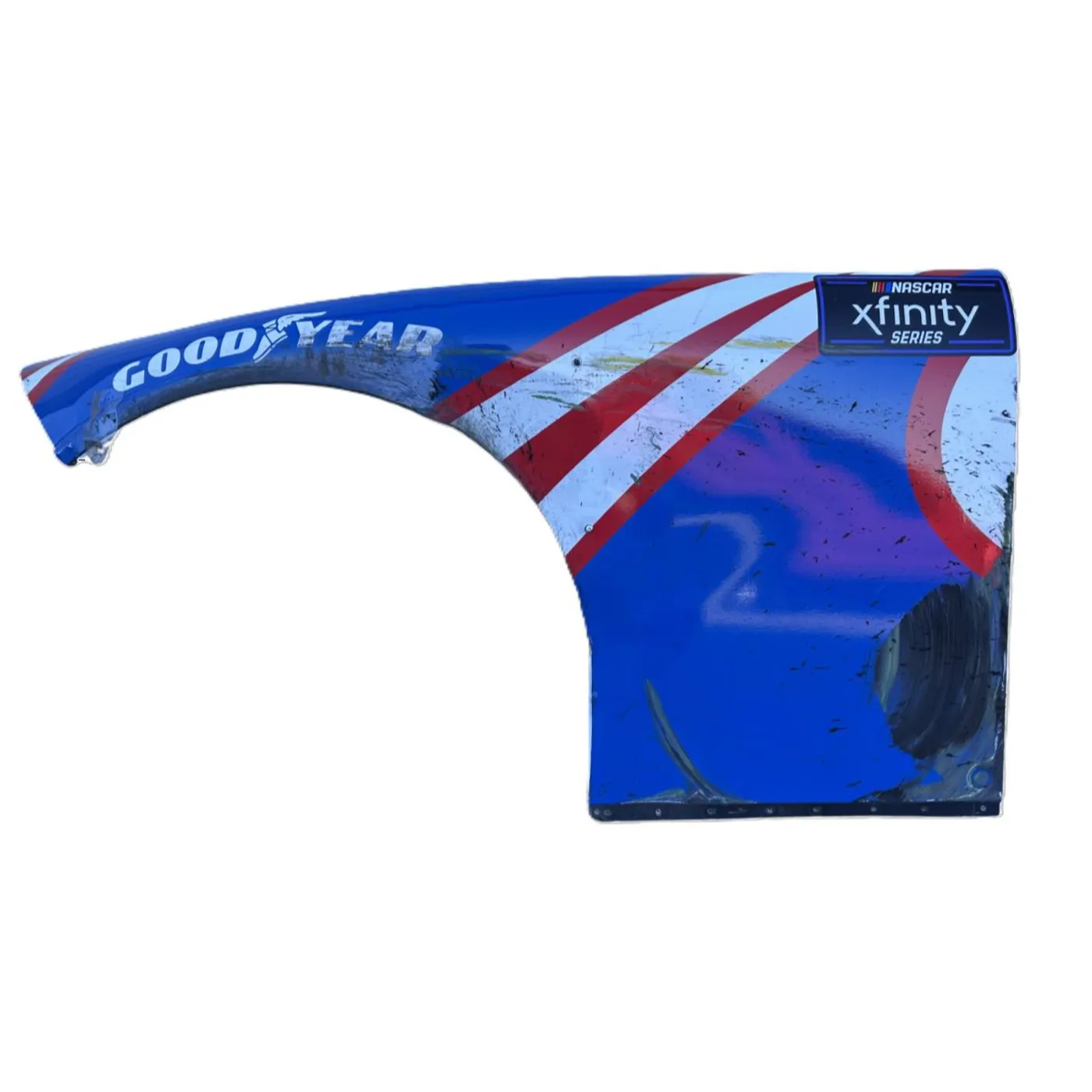 Hendrick Motorsports Race Used 2025 Alex Bowman #17 NXS HendrickCars.com Left Front Fender - Phoenix 1