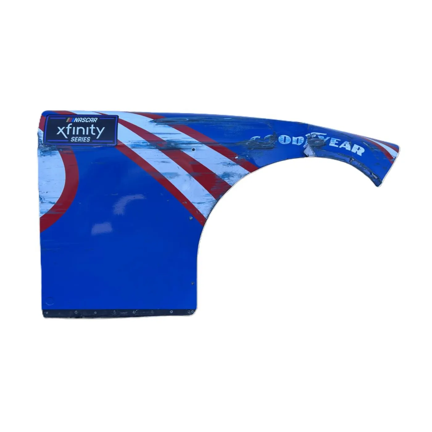 Hendrick Motorsports Race Used 2025 Alex Bowman #17 NXS HendrickCars.com Right Front Fender - Phoenix 1