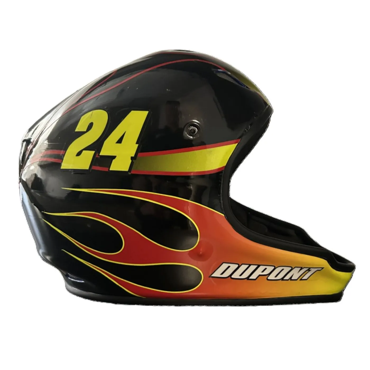 Hendrick Motorsports Race Used 2010 Jeff Gordon #24 Dupont Pit Helmet