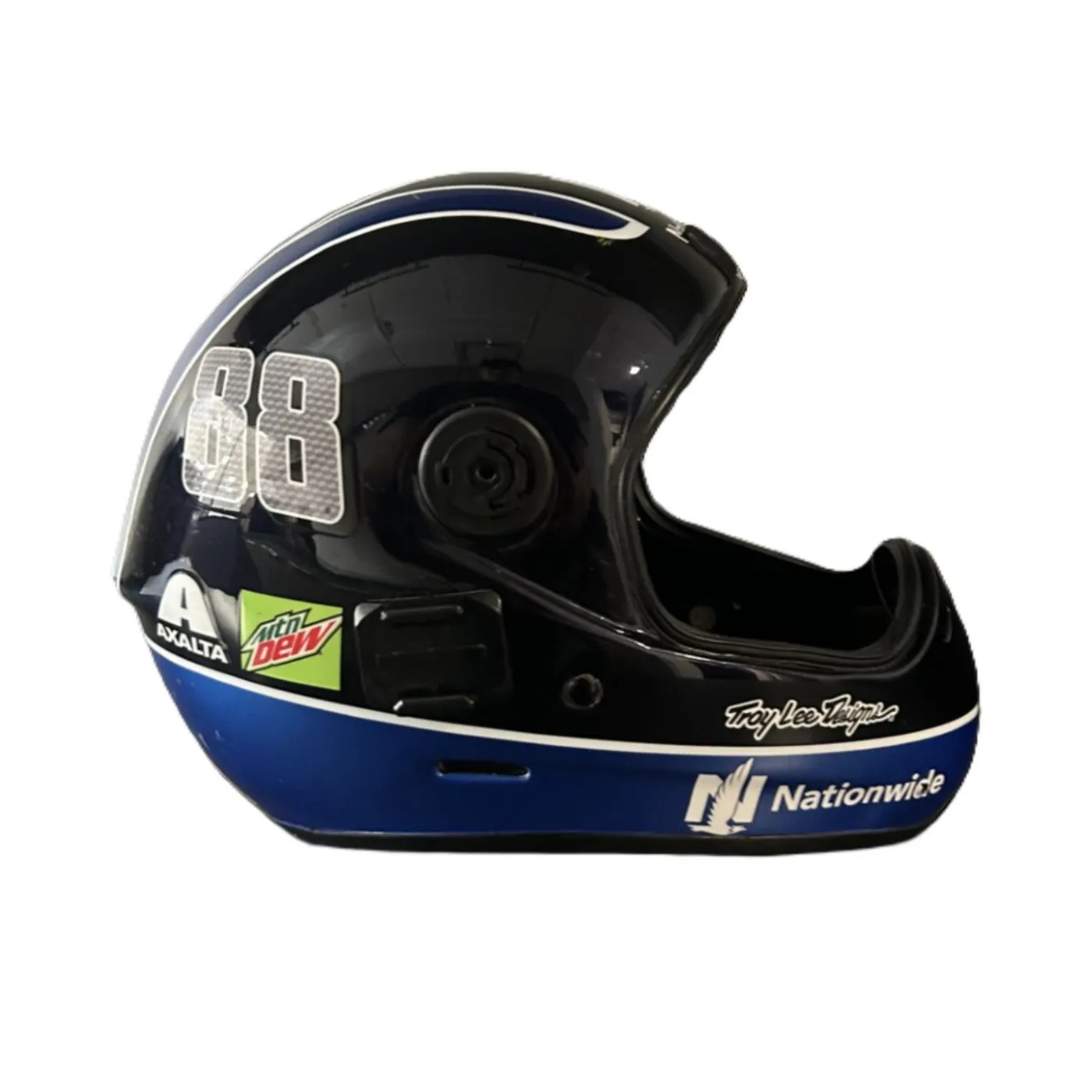 Hendrick Motorsports Race Used Dale Jr. #88 Nationwide Pit Helmet