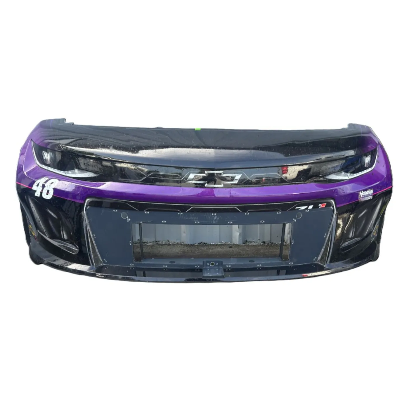 Hendrick Motorsports Race Used 2025 Alex Bowman #48 Ally Nose - Indianapolis