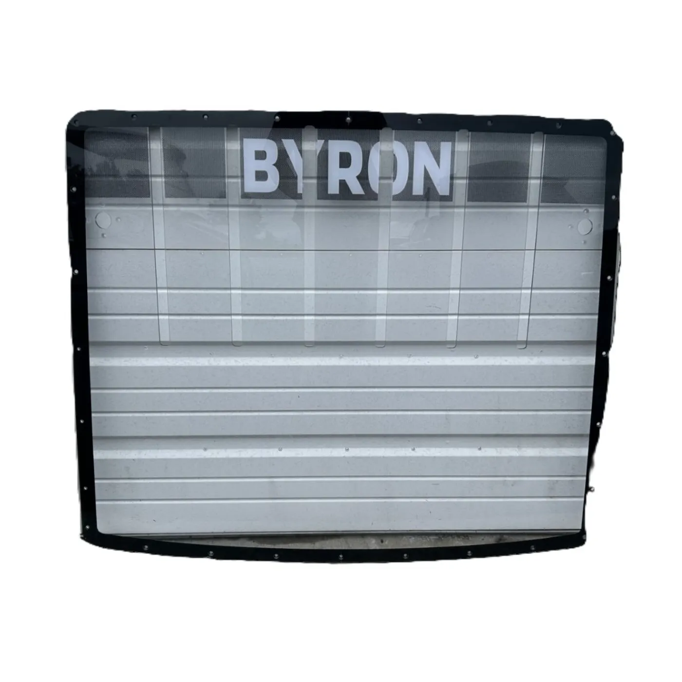 Hendrick Motorsports Race Used 2025 William Byron #24 Rear Windshield - Iowa Win