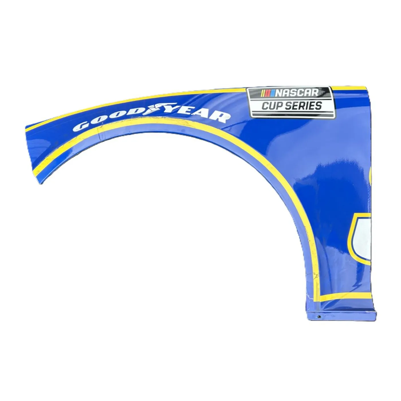 Hendrick Motorsports Race Used 2025 Chase Elliott #9 NAPA Auto Parts Left Front Fender - Iowa